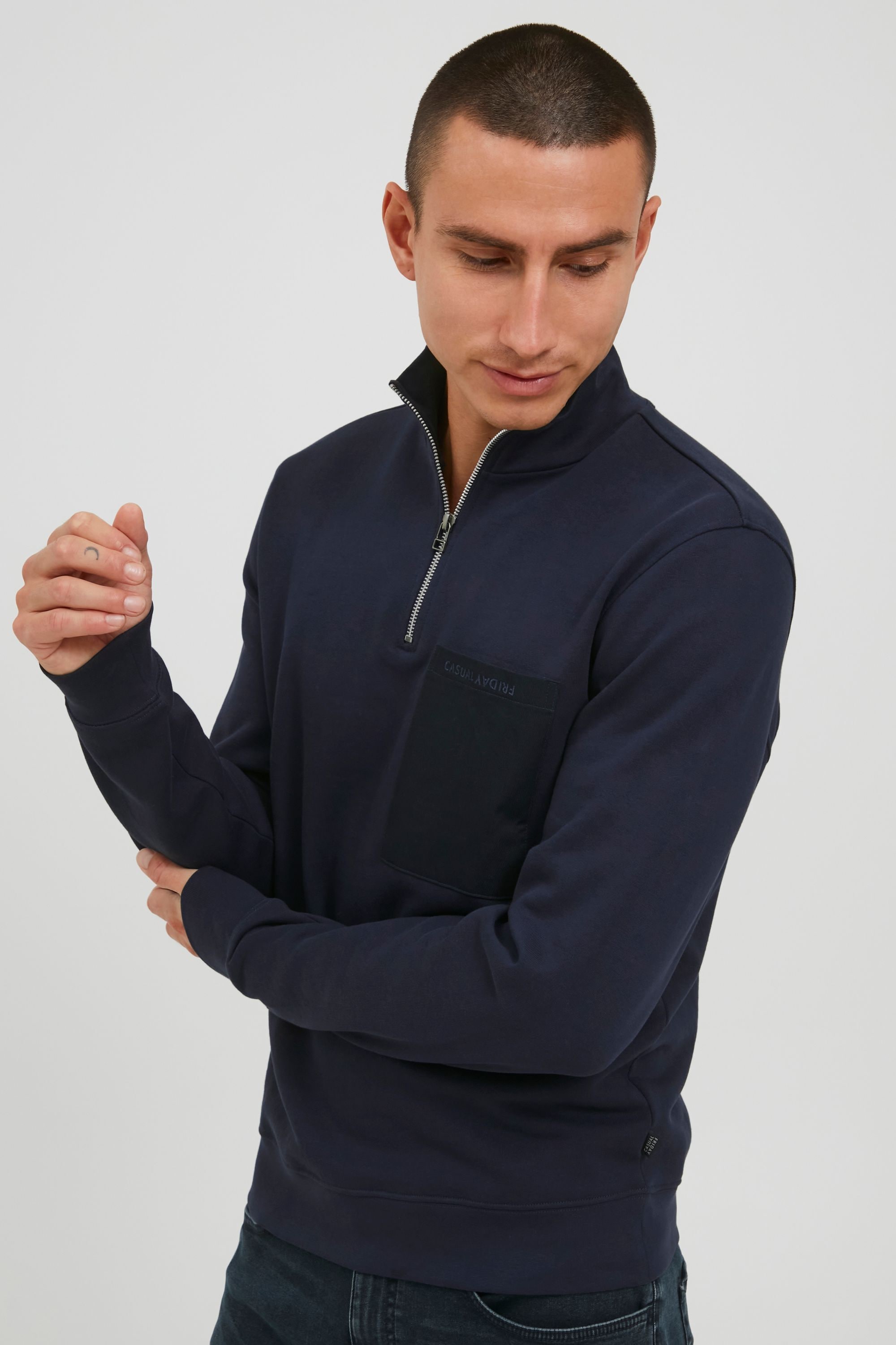 Casual Friday Longpullover »Sweatshirtpullover CFSebastian«