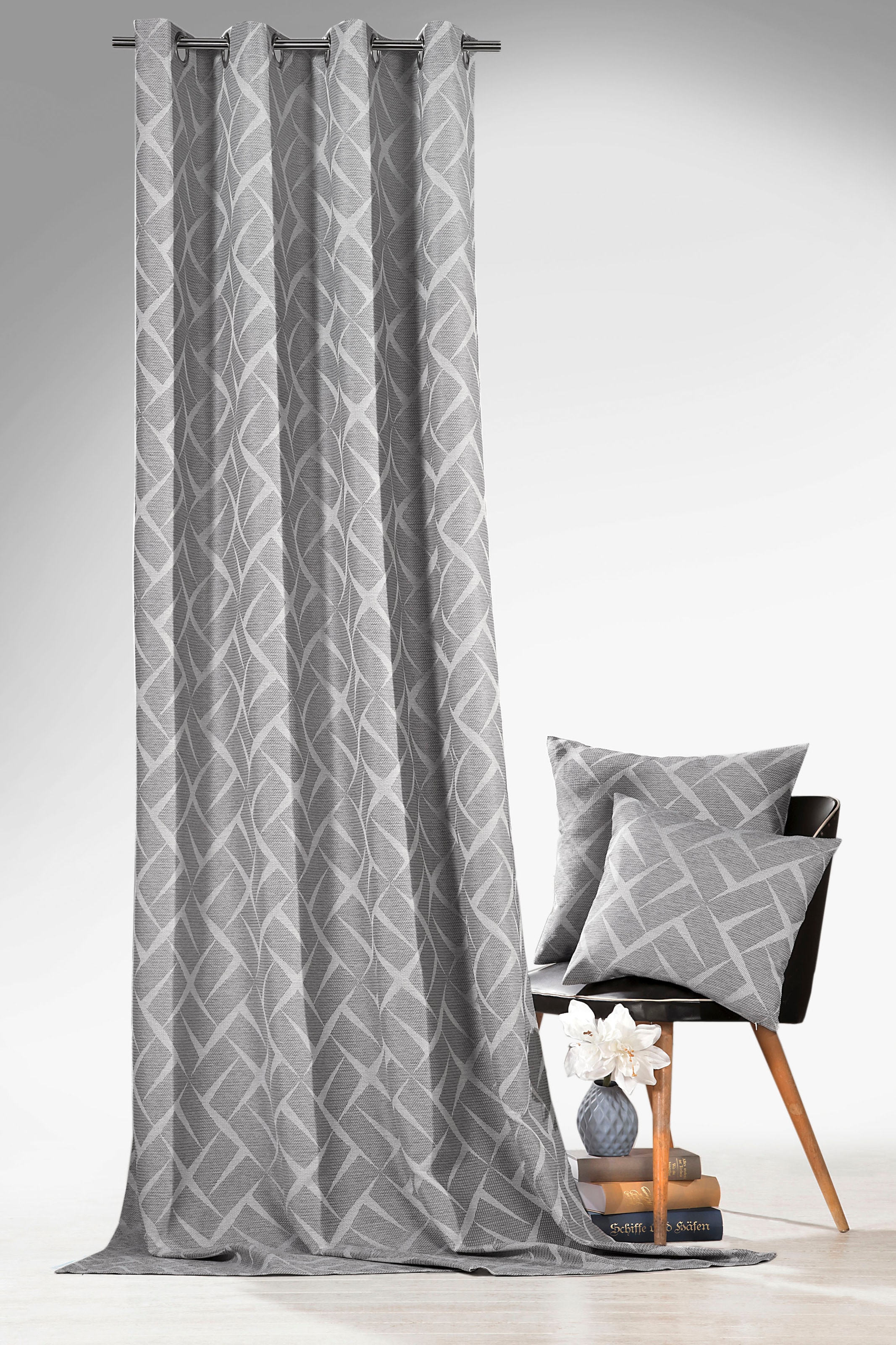 Weckbrodt Dekokissen »Jasper«, Kissenhülle, Jacquard, strukturierte Oberfläche,3D Effekt,ohne Füllung