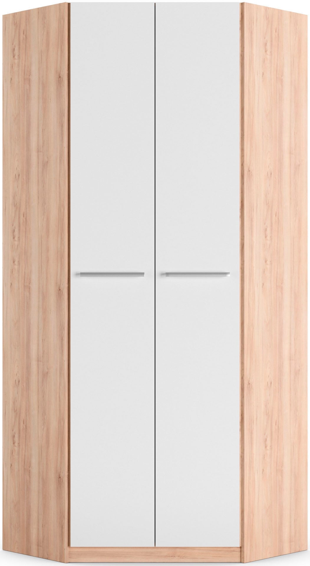 priess Eckkleiderschrank »Barcelona Kleiderschrank Ecklösung Raumwunder« in 2 Tiefen Schrank Eckschrank Garderobe