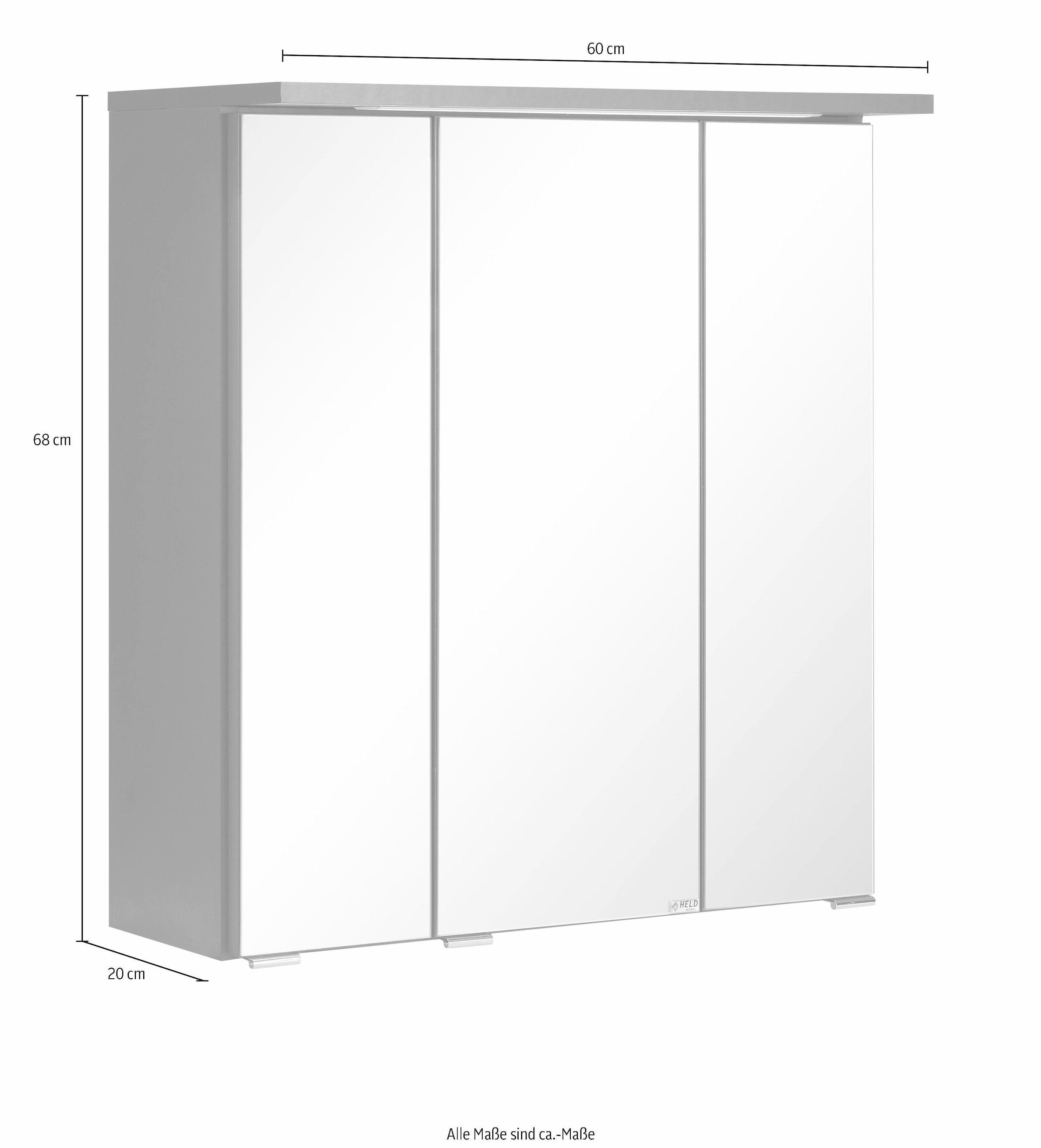 welltime Spiegelschrank »Ravenna«, Breite 60 cm