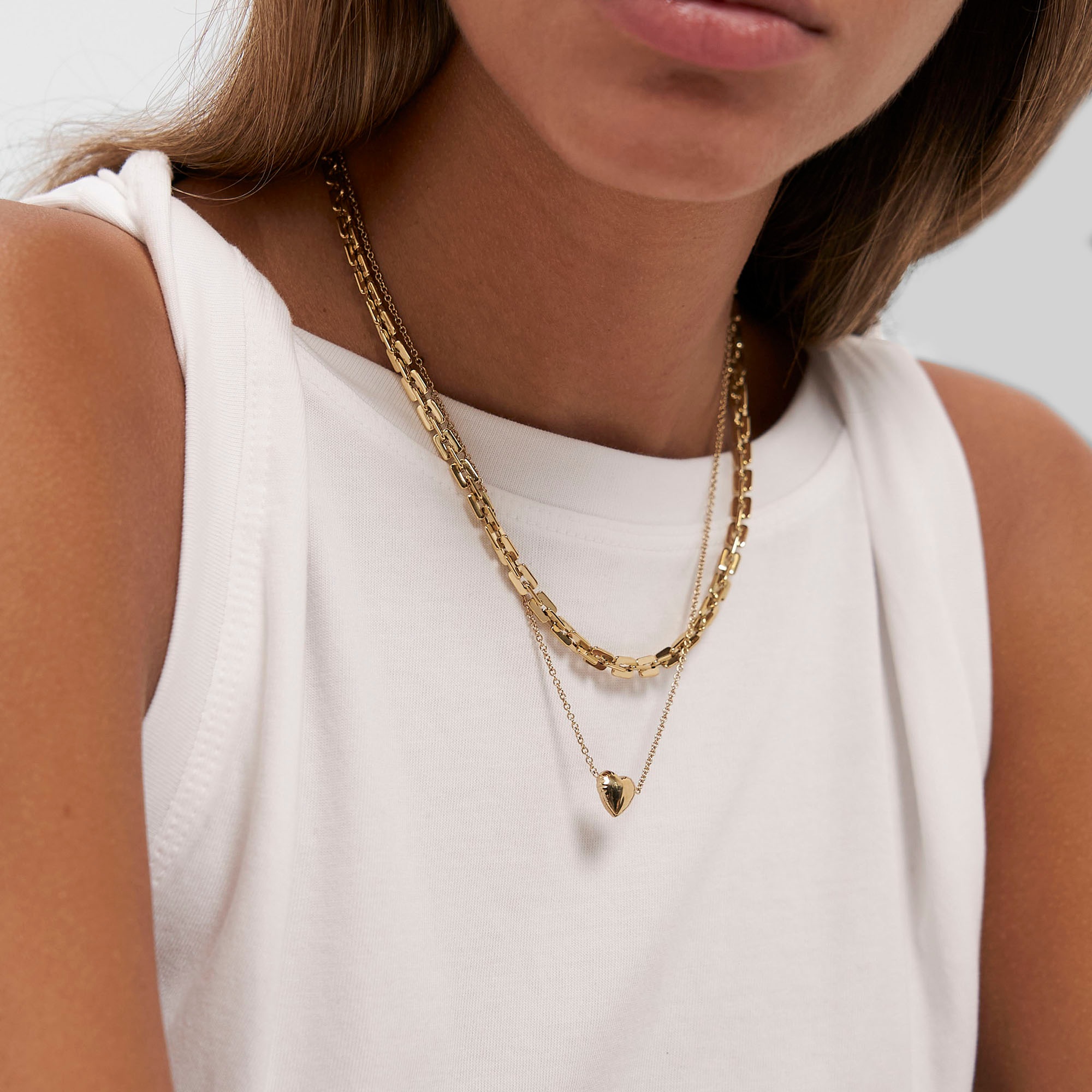 Copenhagen Studios Edelstahlkette »Schmuck Geschenk Halskette Unisex Link«