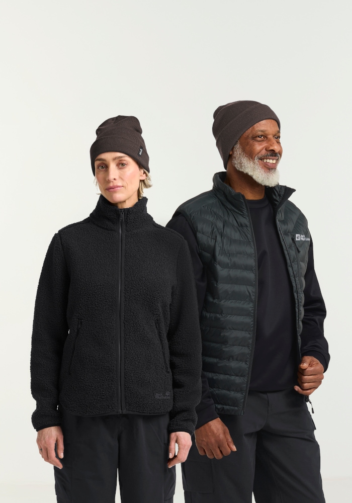 Jack Wolfskin Beanie »RIB BEANIE« Beanie, weich, warm, wintertauglich