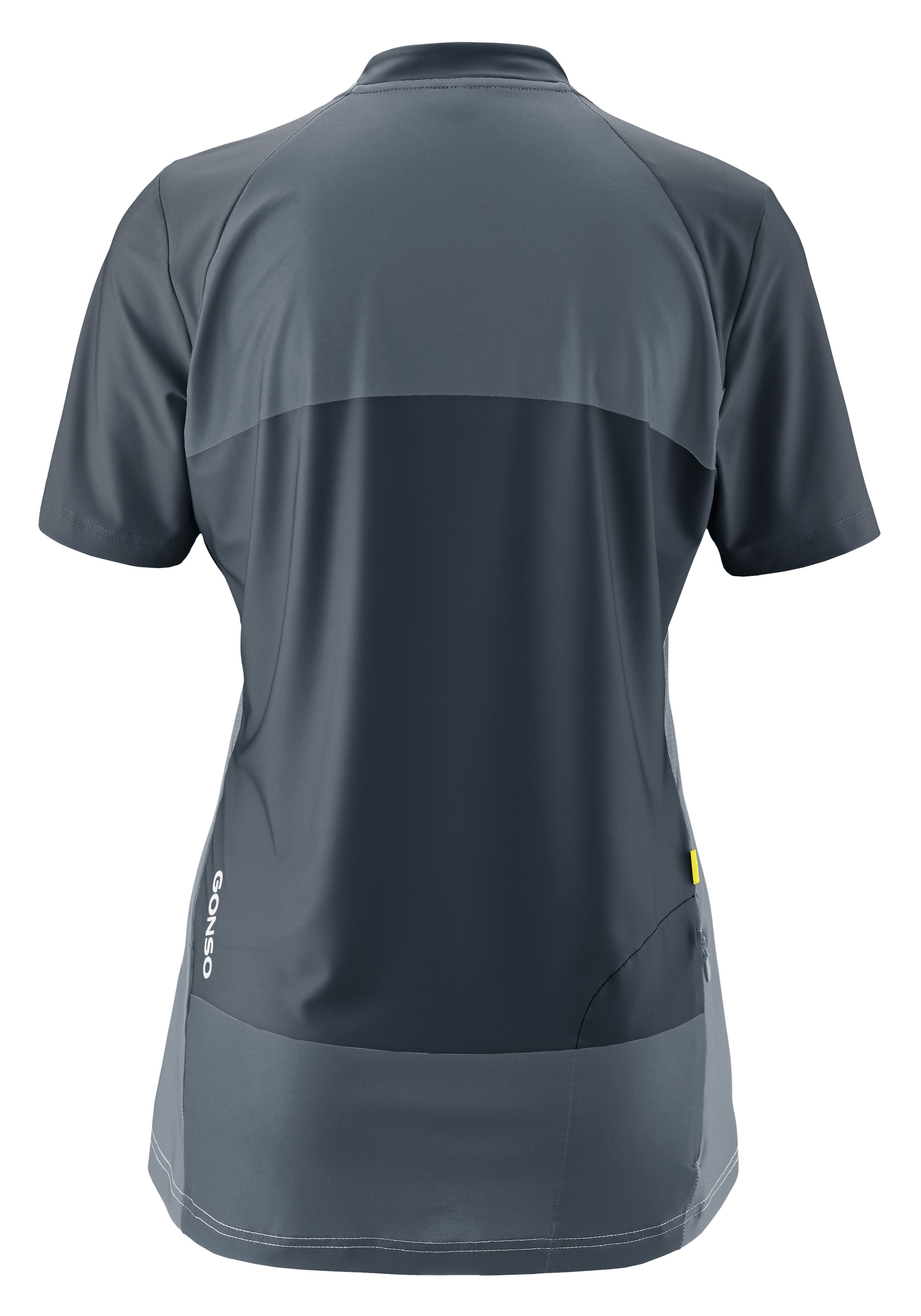 Gonso Radtrikot »Adventure Jersey Halfzip W« Damen Fahrradtrikot, modernes Half-Zip Trikot mit Rückentasche