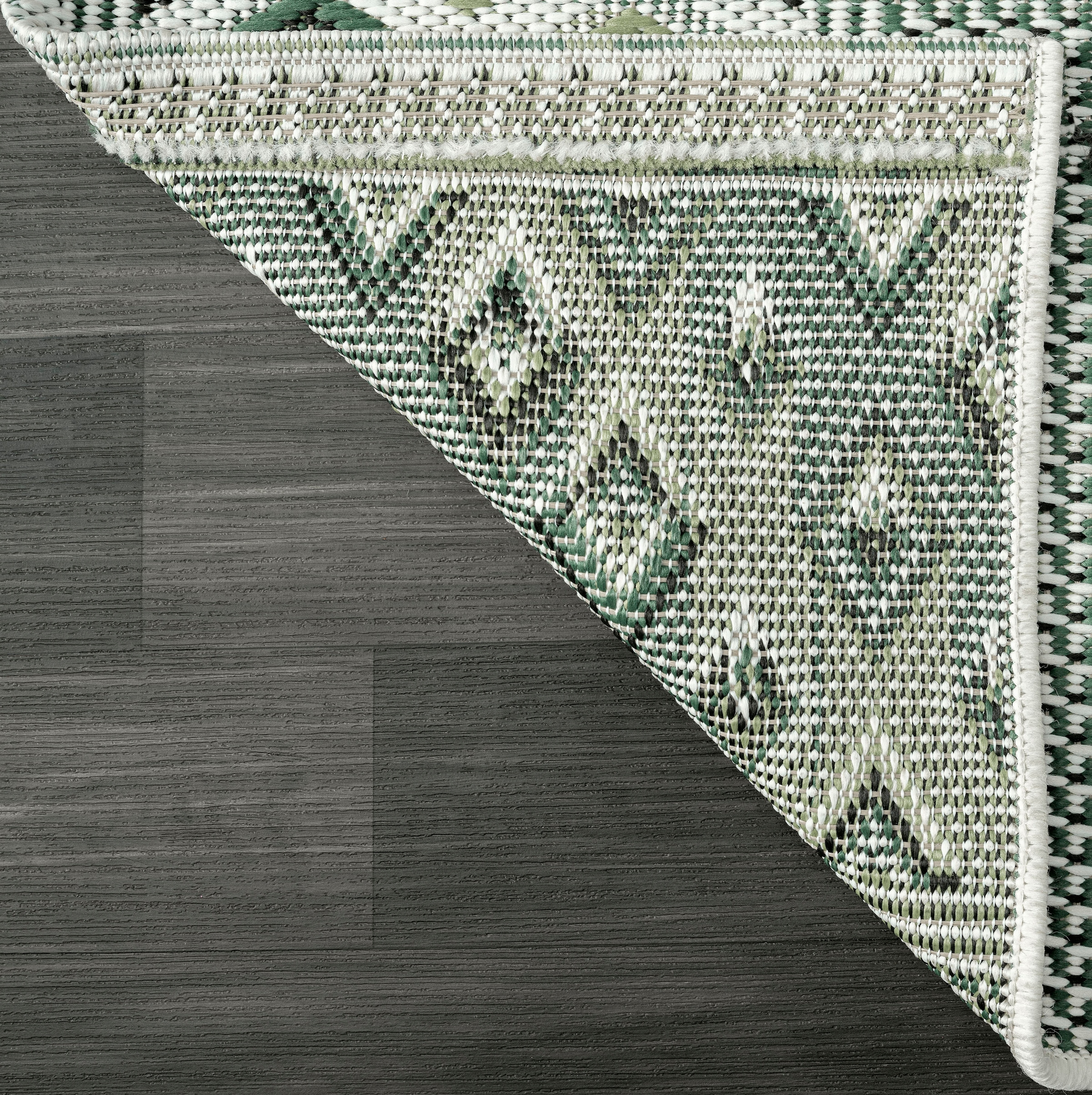 merinos Teppich »Machka 54046« rechteckig 8 mm Höhe robuster, pflegeleichter In- und Outdoorteppich, Außenbereich