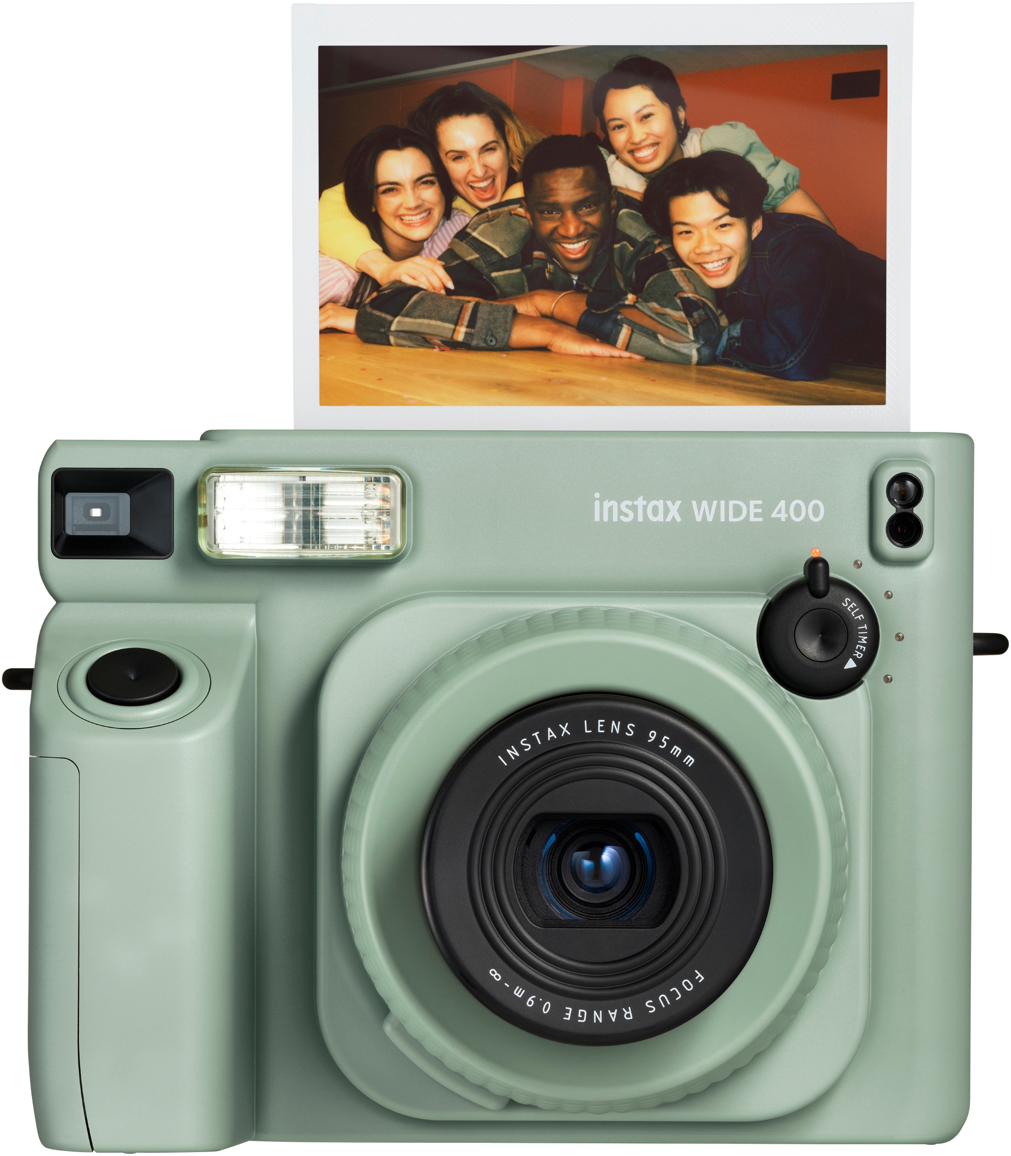 Sofortbildkamera »INSTAX WIDE 400«, 2 Gruppen,2 Elemente, f – 95 mm, 1:14