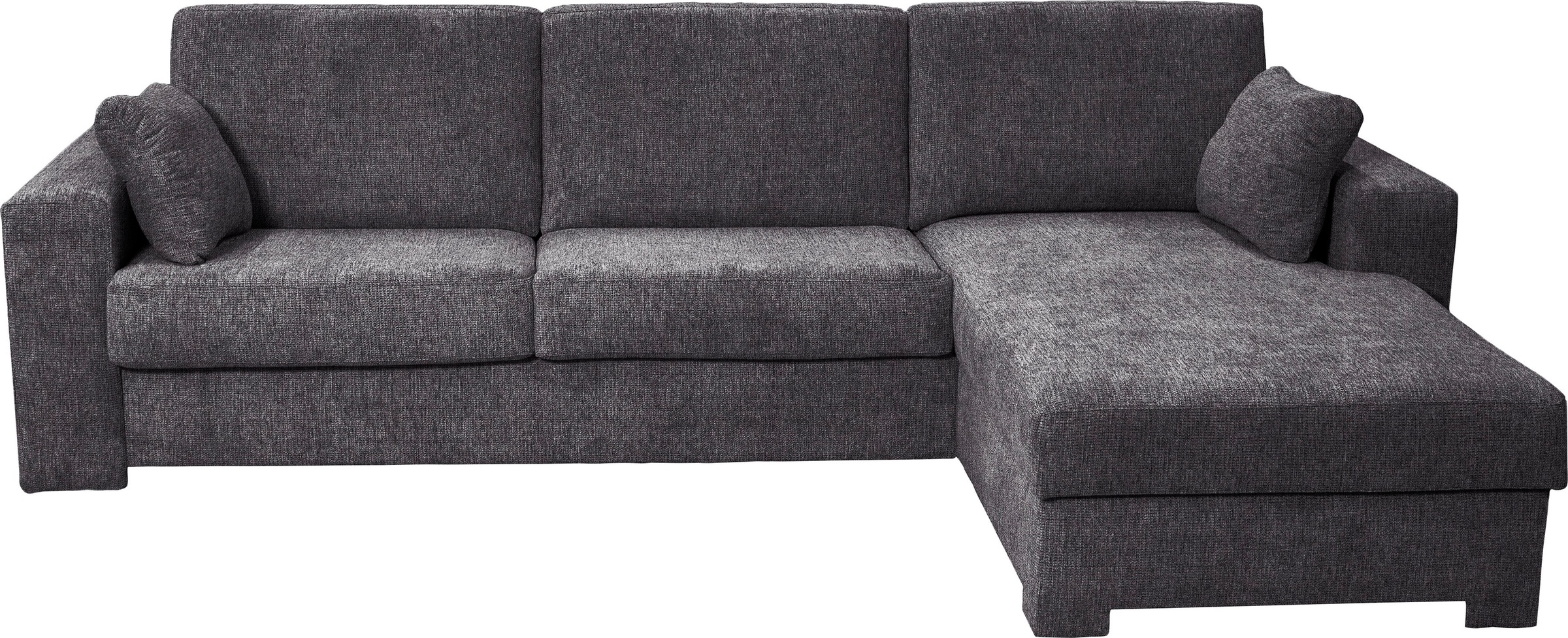 Home affaire Ecksofa »Roma "M" Matratzenhöhe 14 cm, Dauerschlaffunktion, mit Unterfederung,«, Liegemaße ca 143x198 cm, L-Form