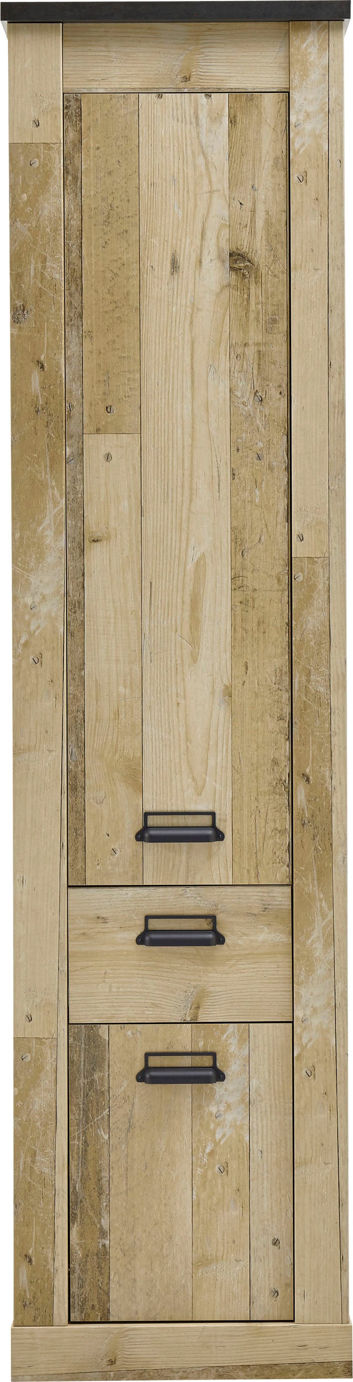 Home affaire Stauraumschrank »SHERWOOD«, in bei Apothekergriffen mit Höhe aus cm Dekor, Metall, UNIVERSAL Holz 201 modernem online