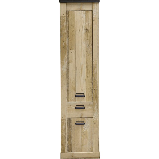Home affaire Stauraumschrank »SHERWOOD«, in modernem Holz Dekor, mit  Apothekergriffen aus Metall, Höhe 201 cm online bei UNIVERSAL