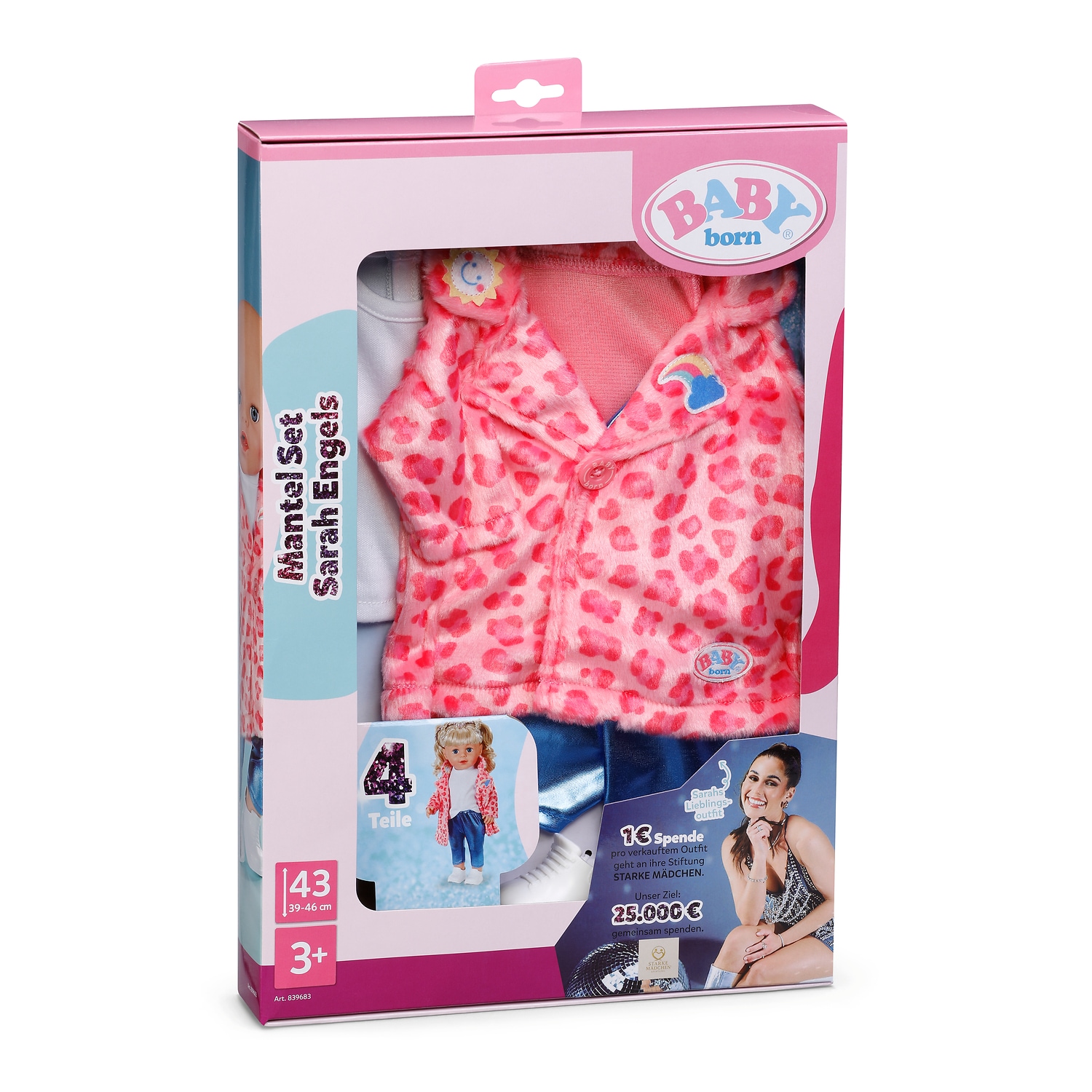 Baby Born Puppenkleidung »Coat Set Sarah Engels 43 cm«