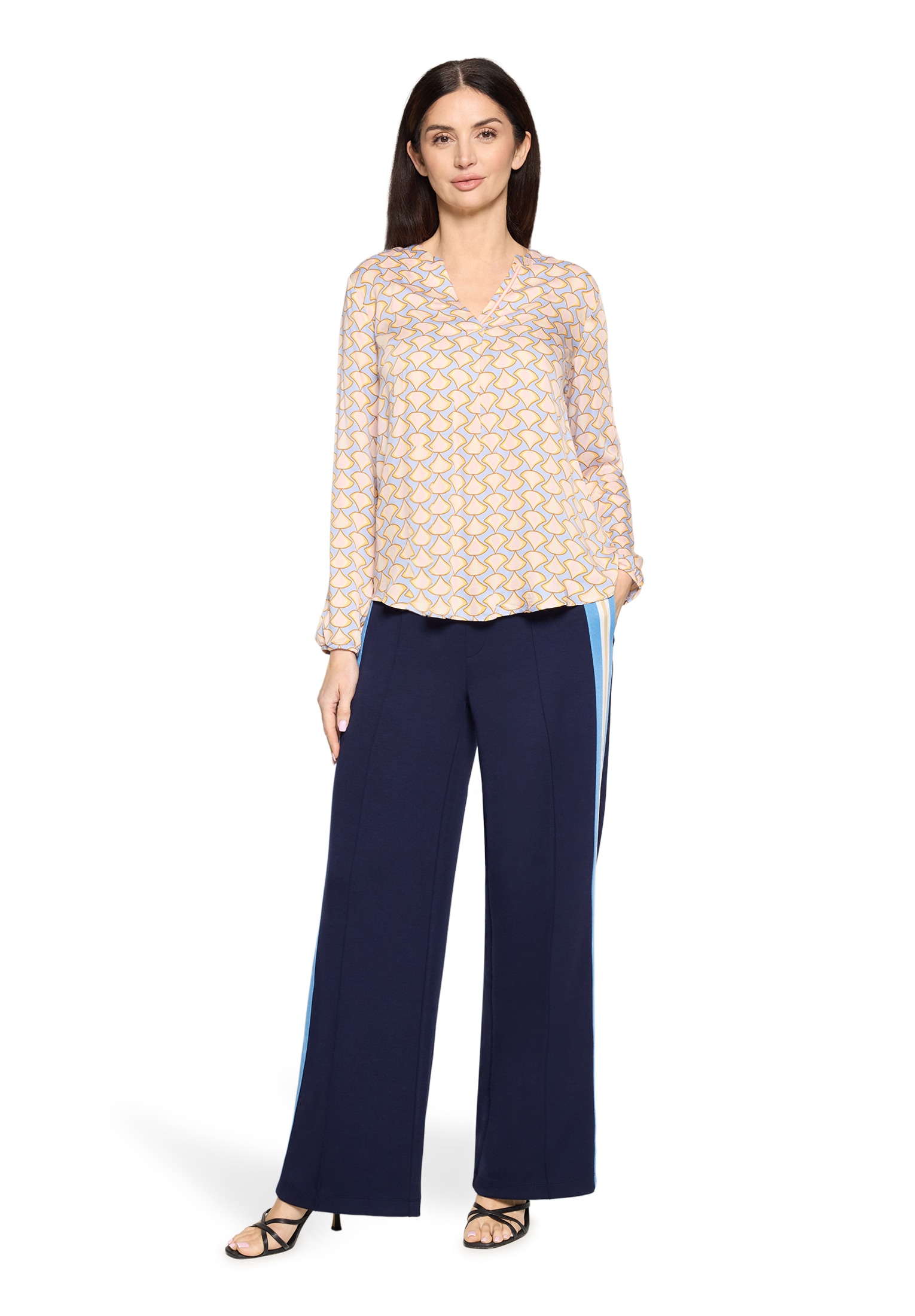 Cartoon Klassische Bluse »Casual-Bluse mit Muster«