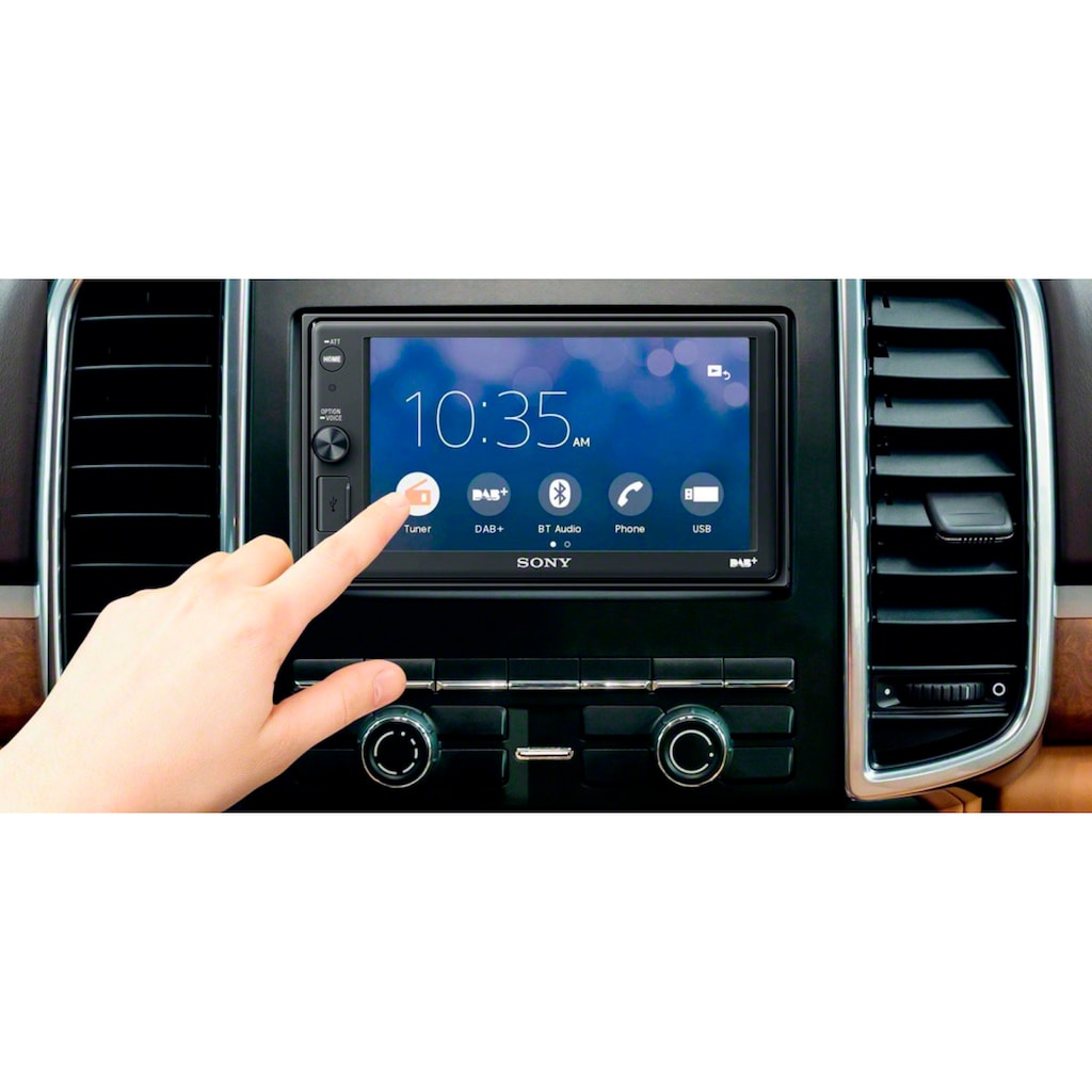 Sony Autoradio »XAVAX1005KIT«, (A2DP Bluetooth-AVRCP Bluetooth-Bluetooth Digitalradio (DAB+) 55 W)