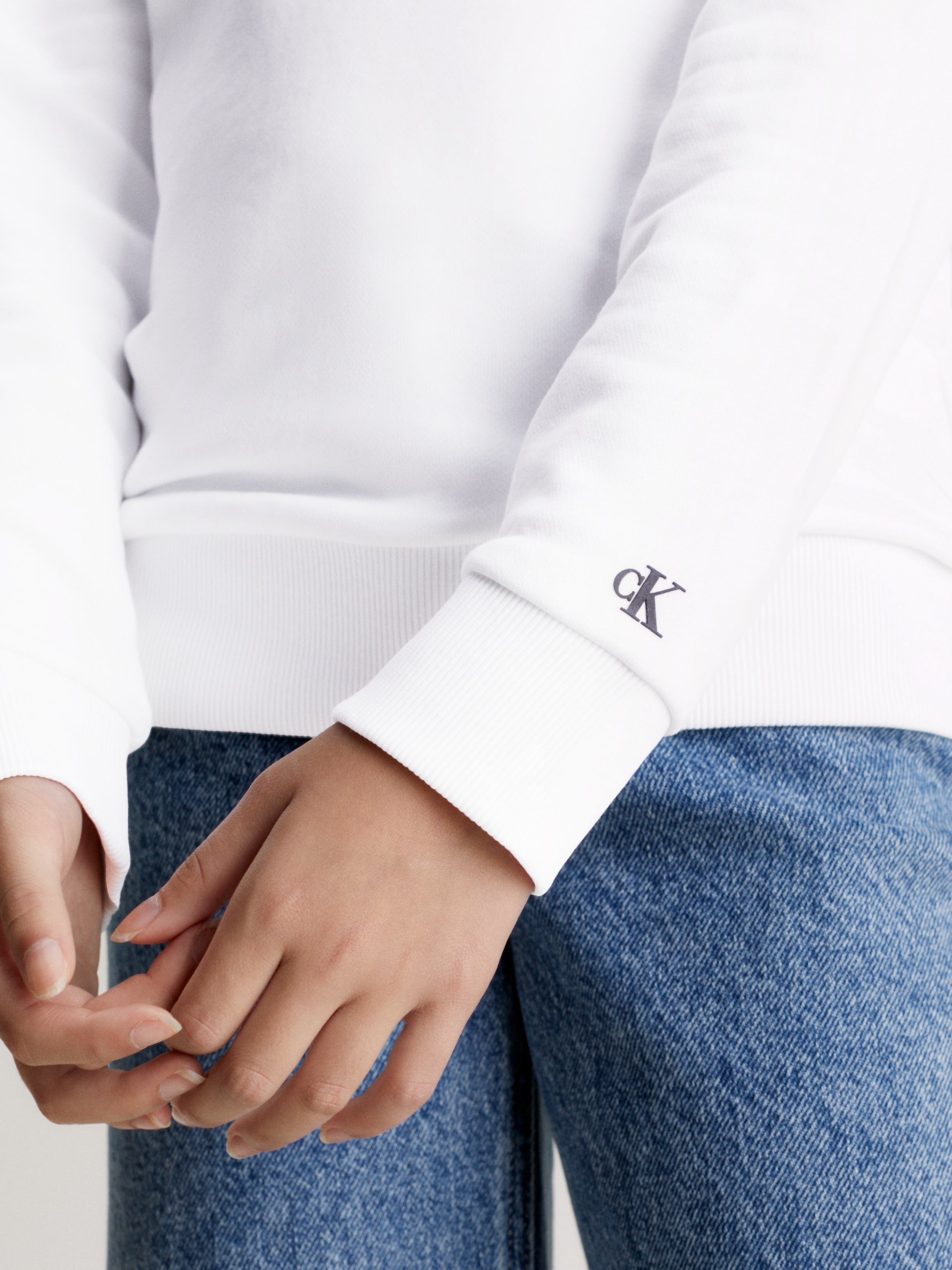 Calvin Klein Jeans Sweatshirt »INST. LOGO REGULAR CN«, für Kinder bis 16 Jahre