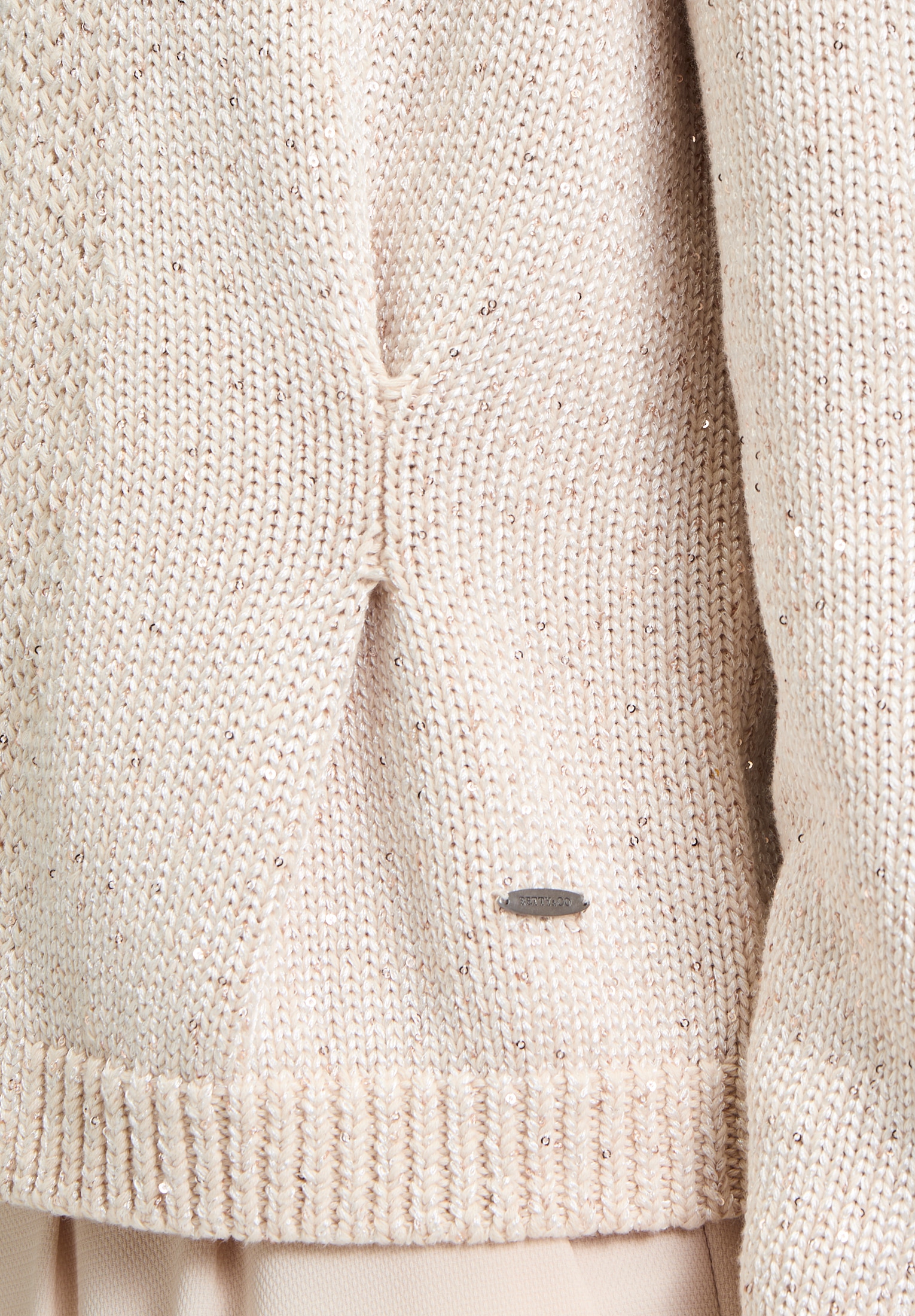 Betty&Co Cardigan »Strick-Cardigan mit Pailletten«