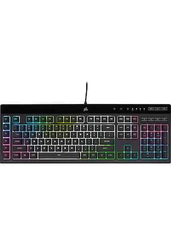 Corsair Gaming-Tastatur »K55 RGB PRO XT«, (Makrotasten-Ziffernblock-USB-Anschluss) kaufen
