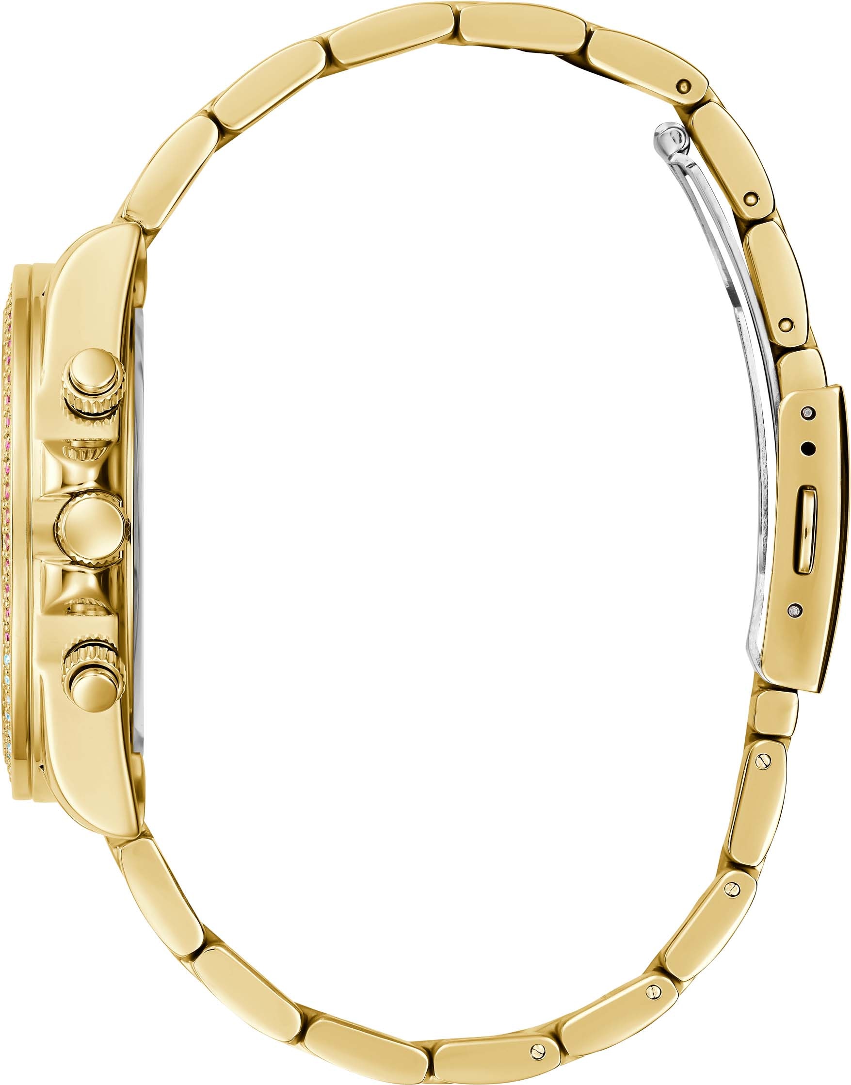 Guess Multifunktionsuhr »GW0483L4«, Armbanduhr, Quarzuhr, Damenuhr