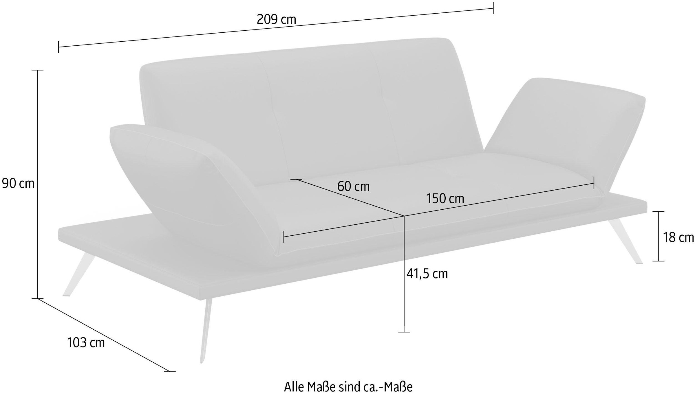 machalke® 3-Sitzer »wings«
