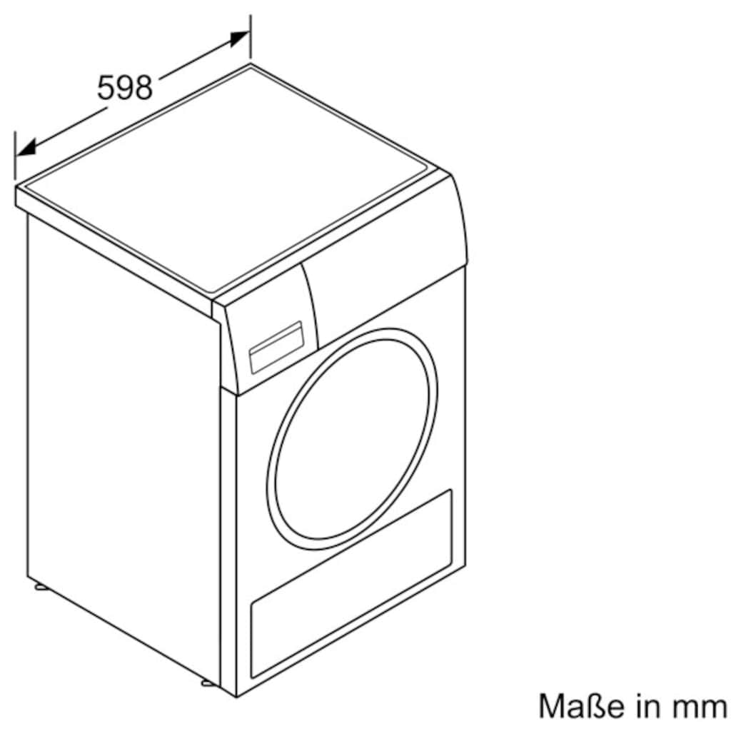 SIEMENS Wärmepumpentrockner »WQ33G2D00«, 8 kg