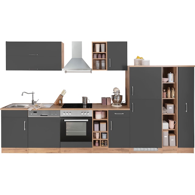 HELD MÖBEL Küchenzeile »Colmar«, mit E-Geräten, Breite 360 cm auf Raten  kaufen
