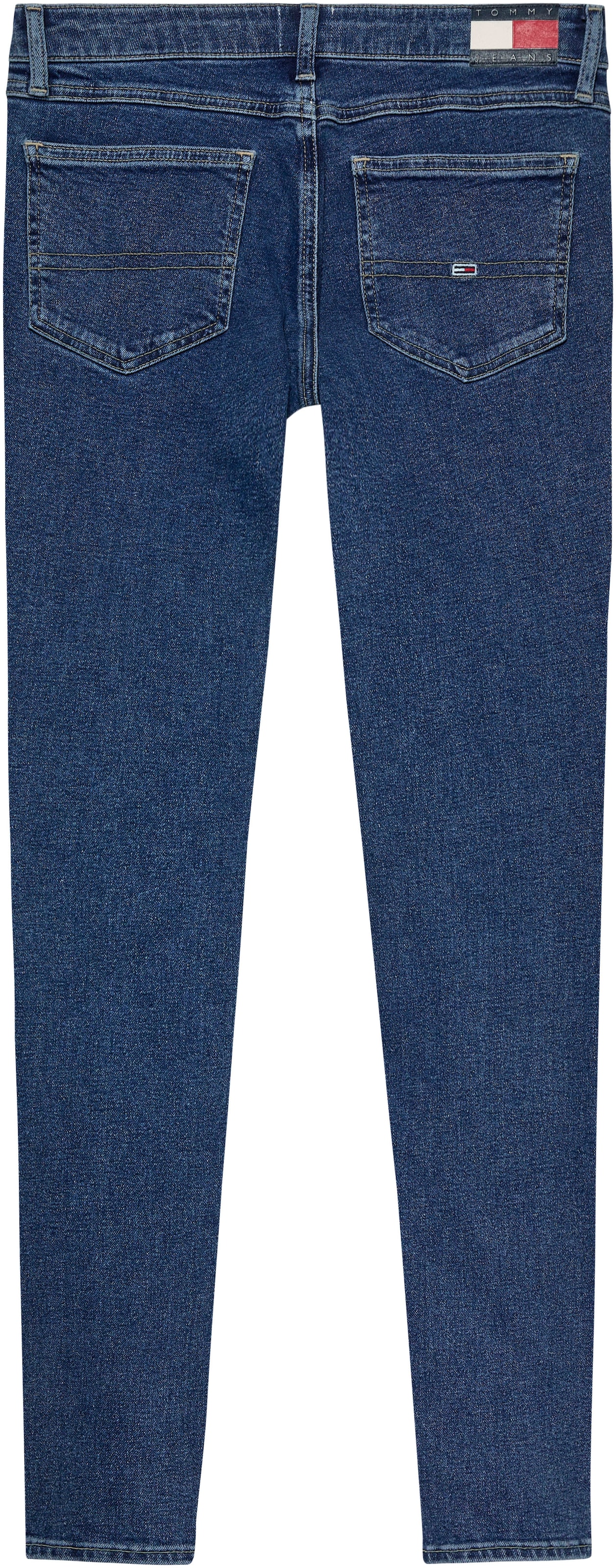 Tommy Jeans Slim-fit-Jeans »Skinny Jeans Marken Low Waist Mittlere Leibhöhe«, mit Faded-Out Effekten