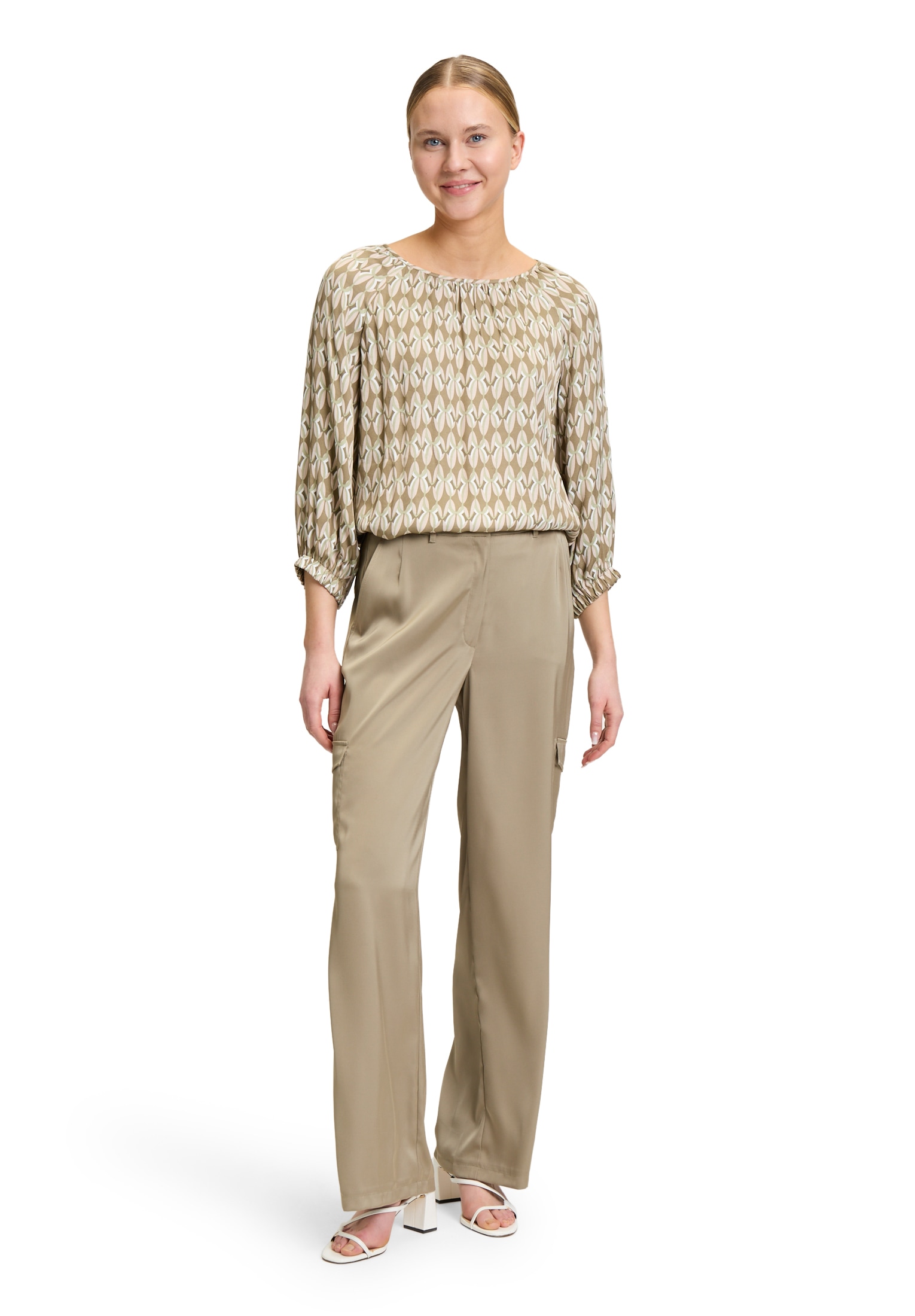 Betty Barclay Schlupfbluse »Schlupfbluse mit Rundhalsausschnitt«