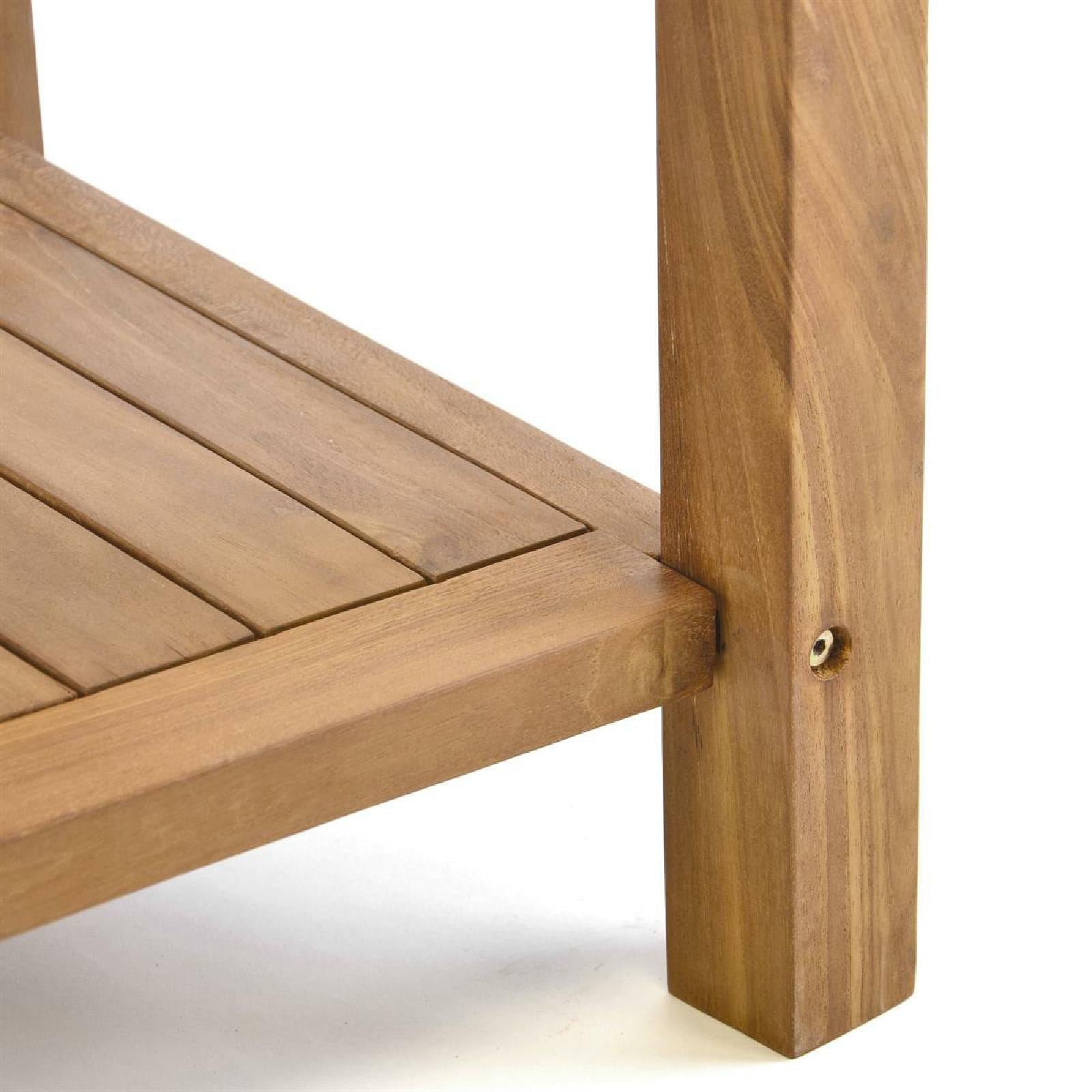 VCM Gartentisch »Beistelltisch Blumenhocker Teakholz behandelt Teak«