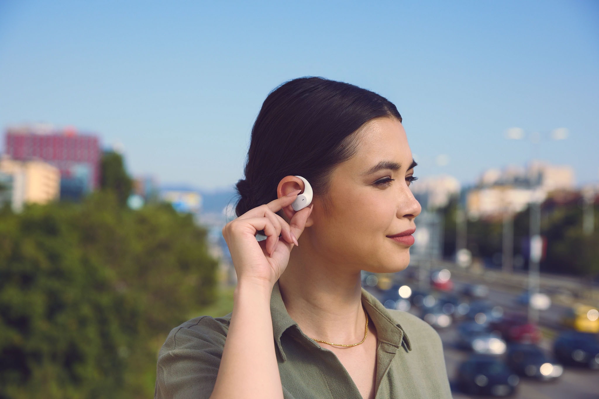 JBL Open-Ear-Kopfhörer »Sense Pro« A2DP Bluetooth Freisprechfunktion