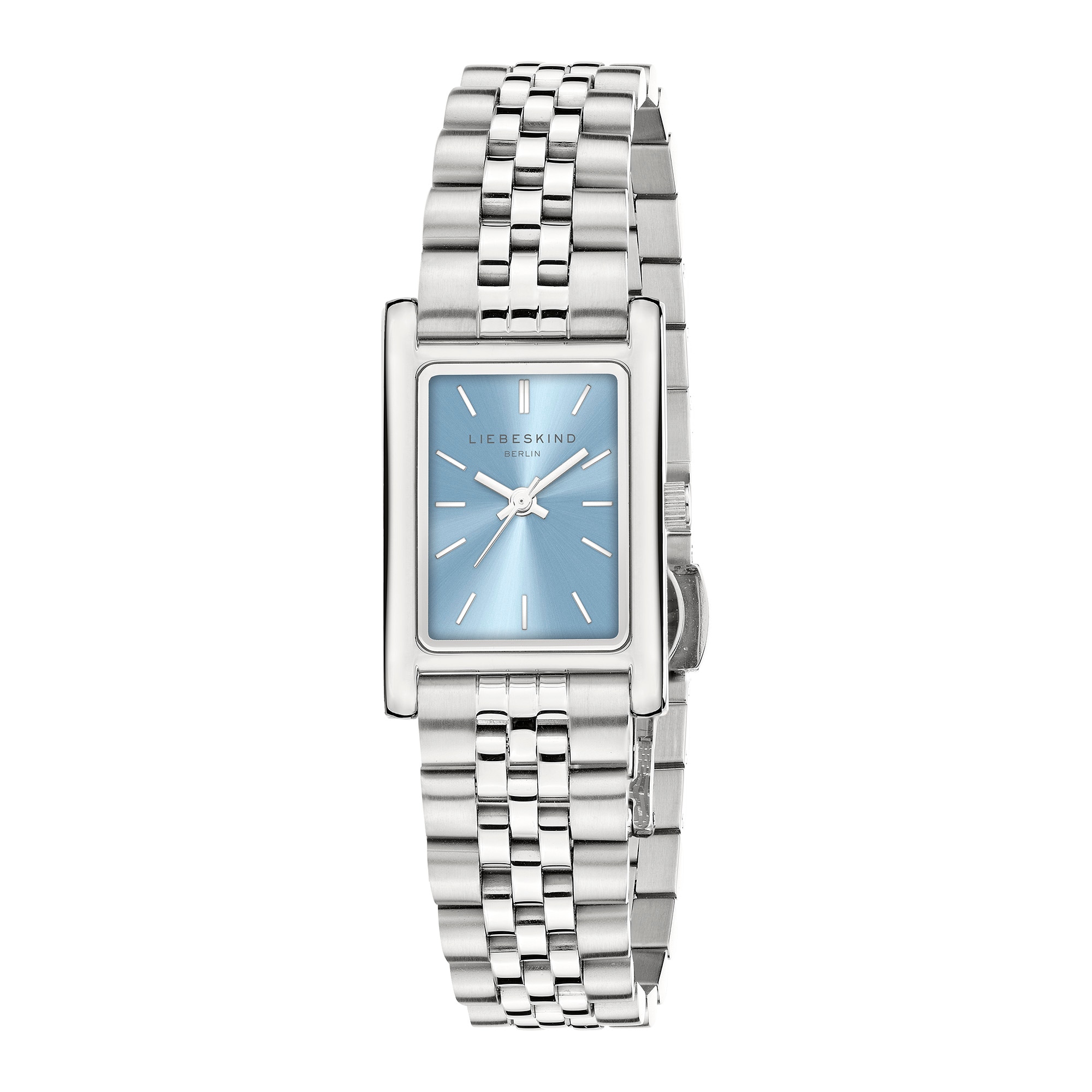 Liebeskind Berlin Quarzuhr »Classic Square« Armbanduhr, Damenuhr, Edelstahlarmband, analog