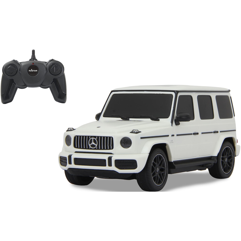 Jamara RC-Auto »Mercedes-Benz AMG G63 1:24 27 MHz, weiß«