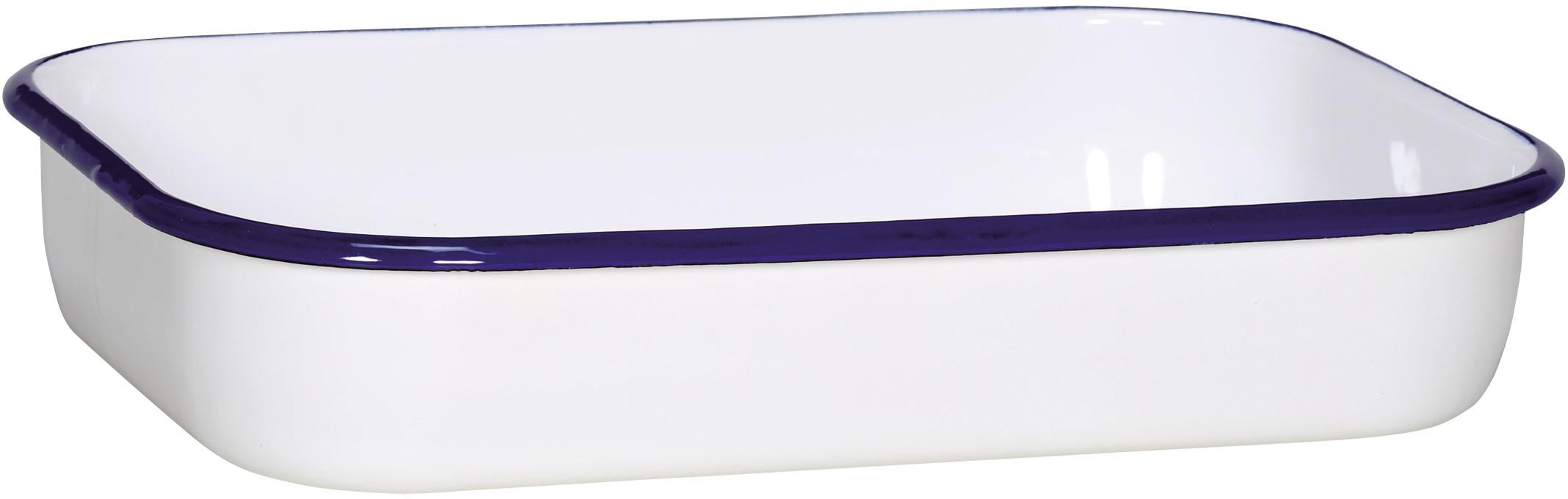 Krüger Auflaufform »Husum«, Stahl-Emaille, (2 St.), Inhalt 1 und 4 Liter