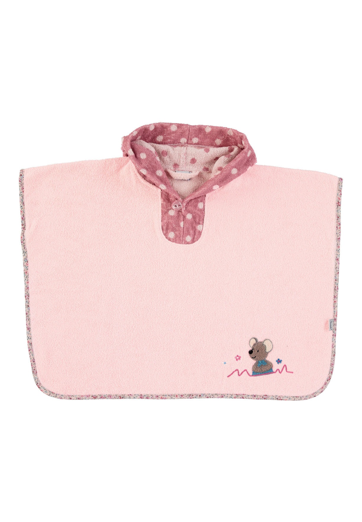 Sterntaler® Kapuzenhandtuch »Badeponcho MAUS Mabel«, (1 St.)