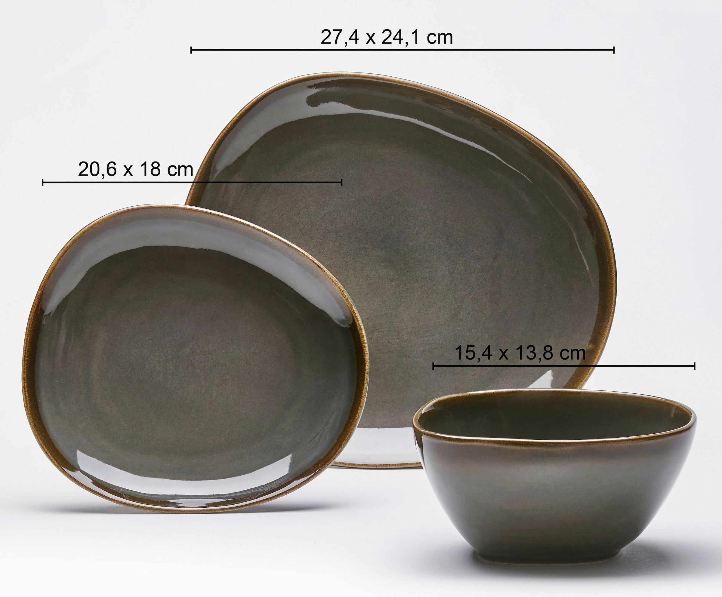van Well Geschirr-Set »Sintra«, (Set, 8 tlg.), robust, perfekt für den täglichen Gebrauch