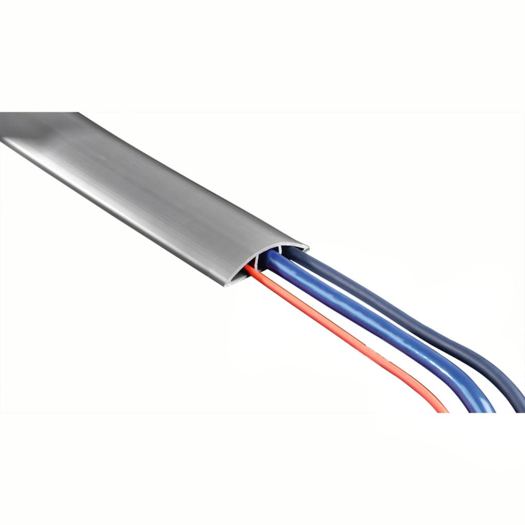 Hama Kabelkanal »Flexibler Kabelkanal,180 x 6 x 1 cm, PVC, Grau«