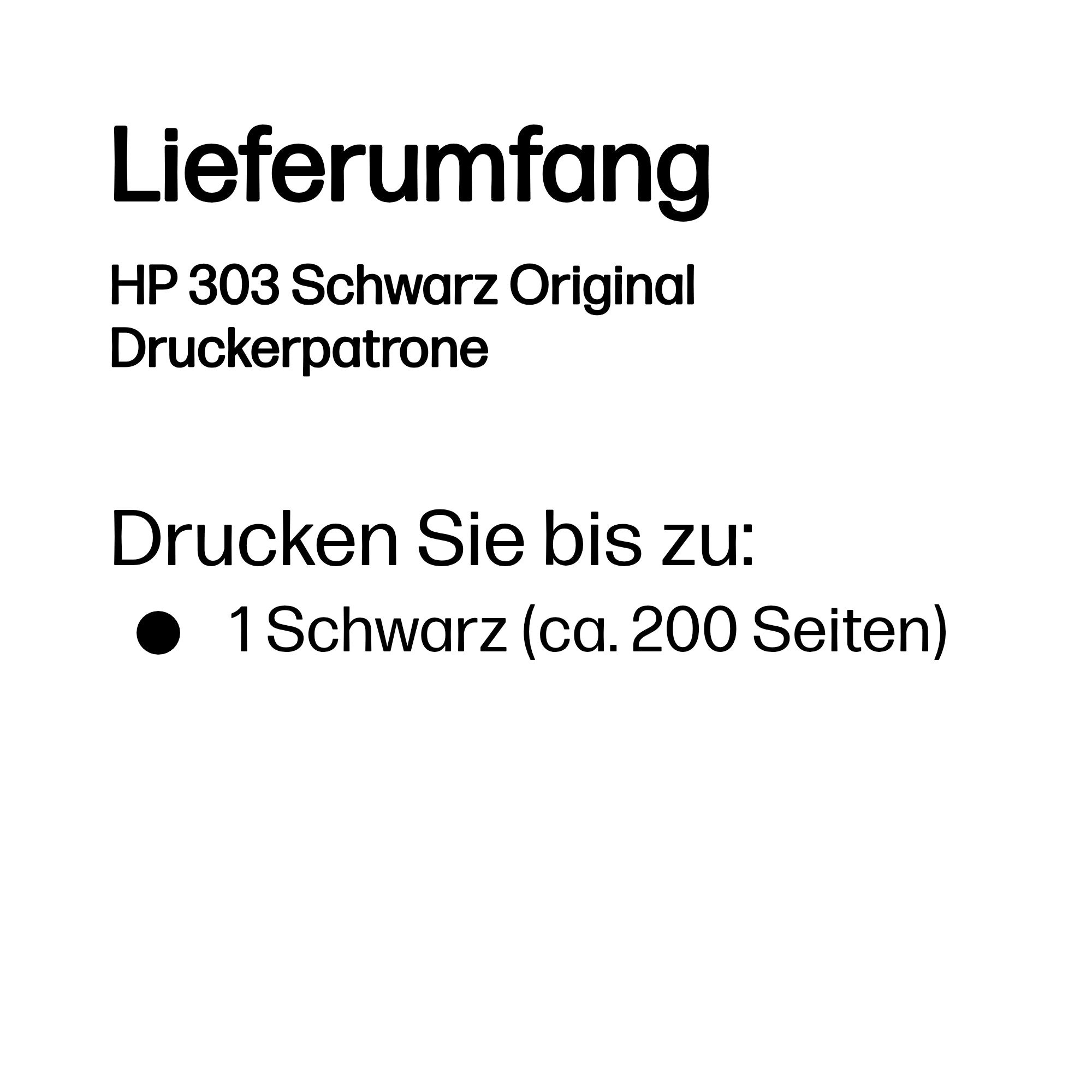 HP Tintenpatrone »303«
