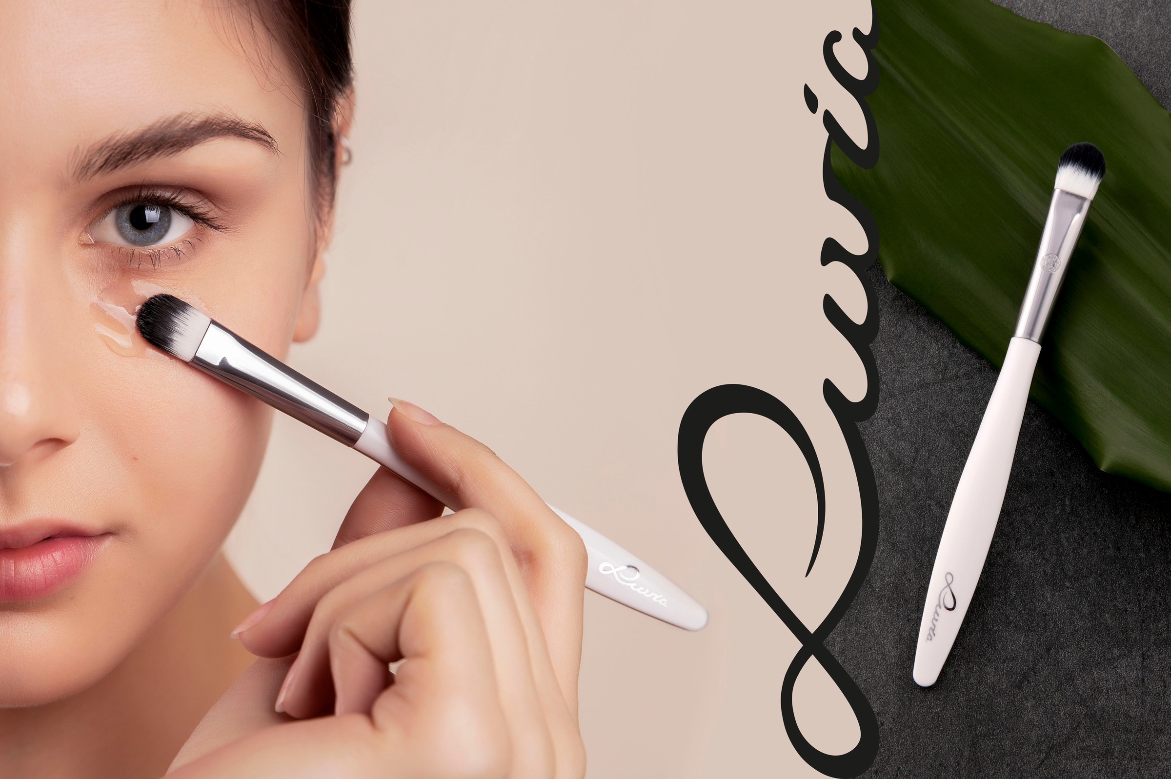 Luvia Serum Cosmetics Auftragen bestellen UNIVERSAL Serum | »Eye Maskenpinsel Brush«, zum von Pinsel Augencreme und