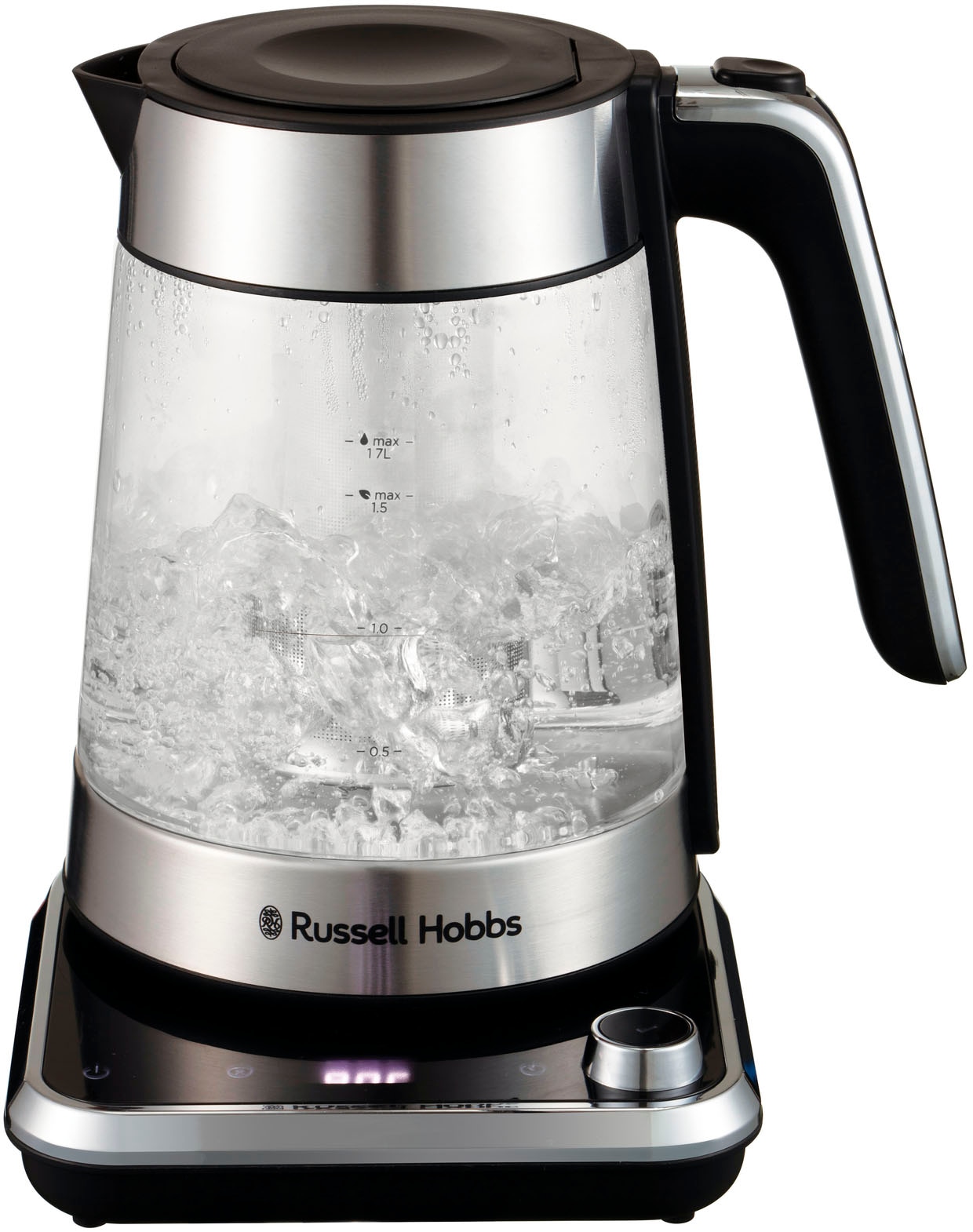 RUSSELL HOBBS Wasser-/Teekocher »Attentiv 26200-70«, 2400 W, mit Temperatureinstellung