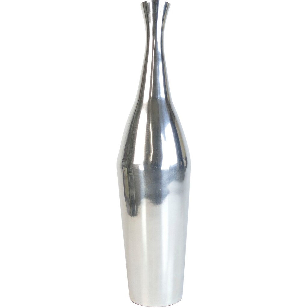 ARTRA Dekovase »Aluminiumvase 'Bottle' M - Hoch, Dekoration«