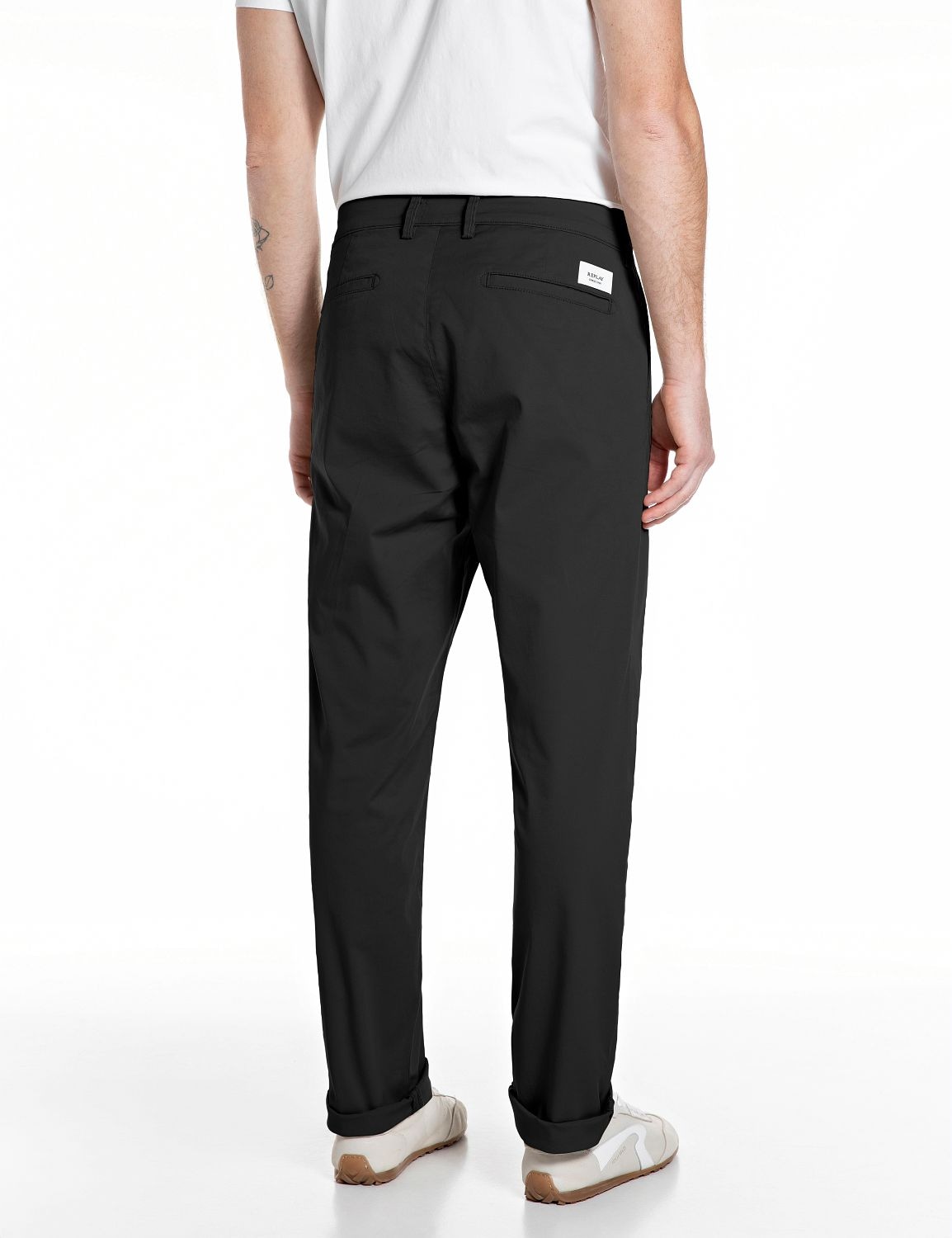 Replay Chinohose »Adhann«  in regulärer Passform, krempelbar