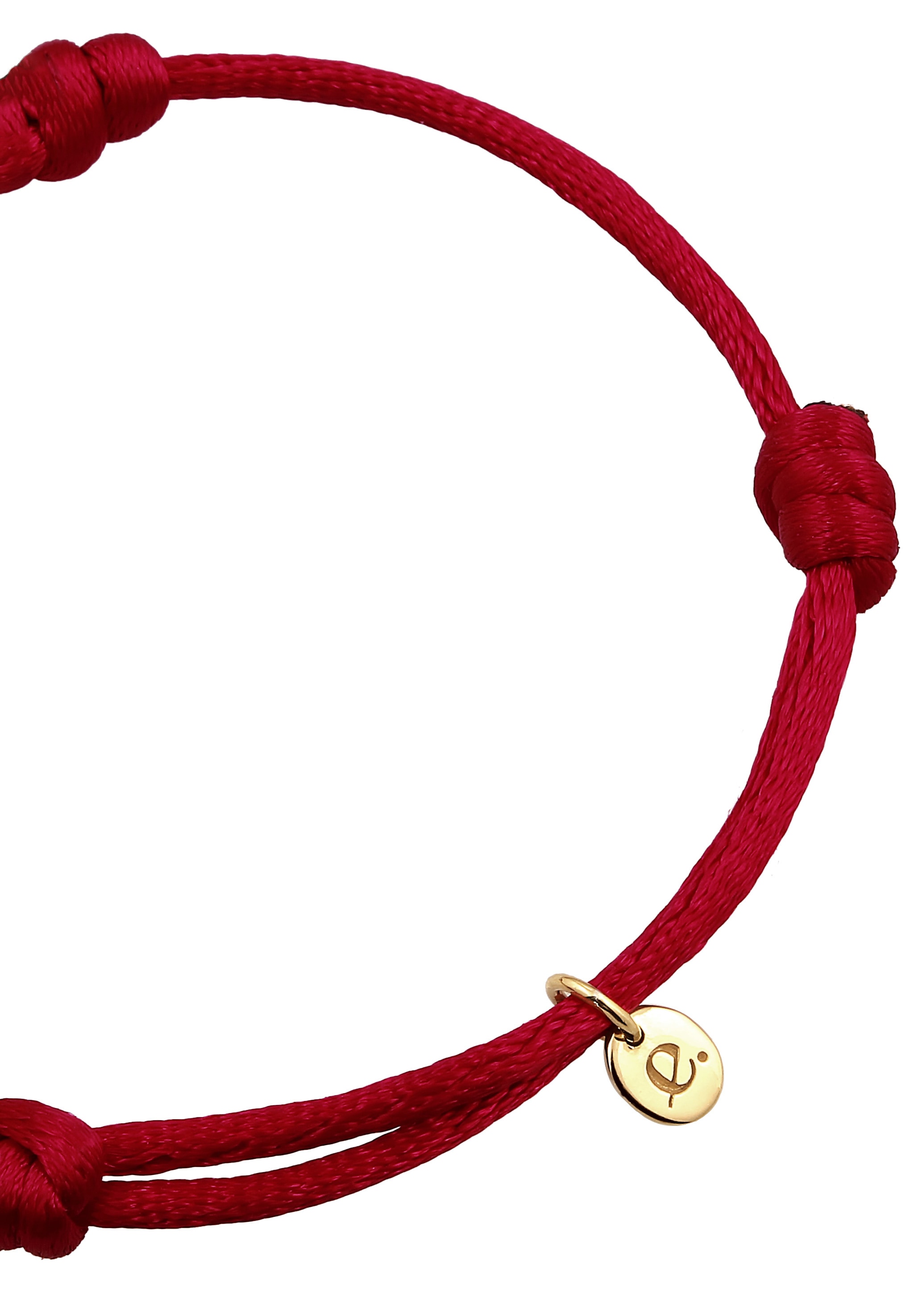 Elli Premium Armkette »Armband Satin Federring 925 Sterling Silber vergoldet«