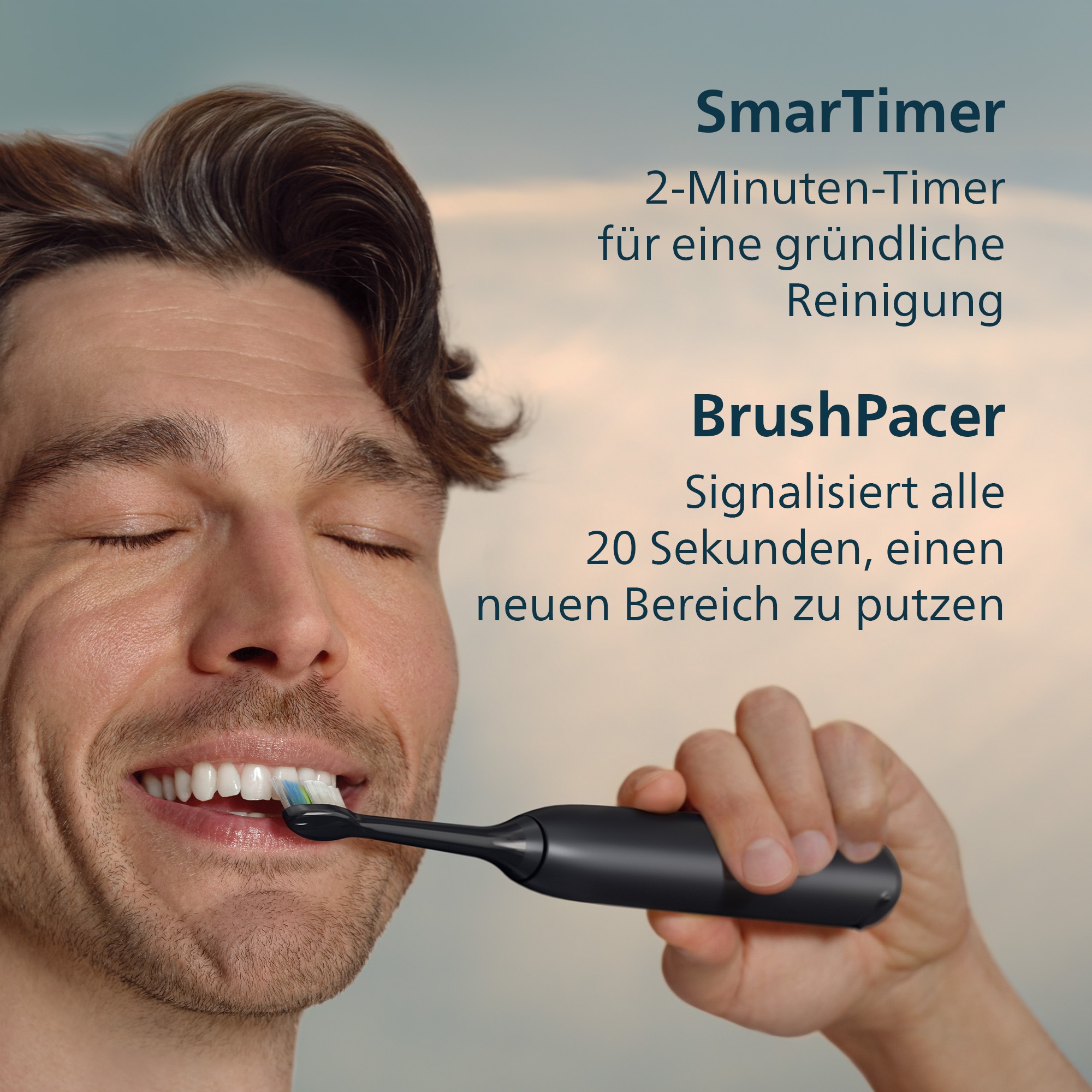 Philips Sonicare Elektrische Zahnbürste »Series 5300« 1 Stk. Aufsteckbürsten mit Andruckkontrolle, 2 Intensitätsstufen, inkl. Ladegerät, Reiseetui