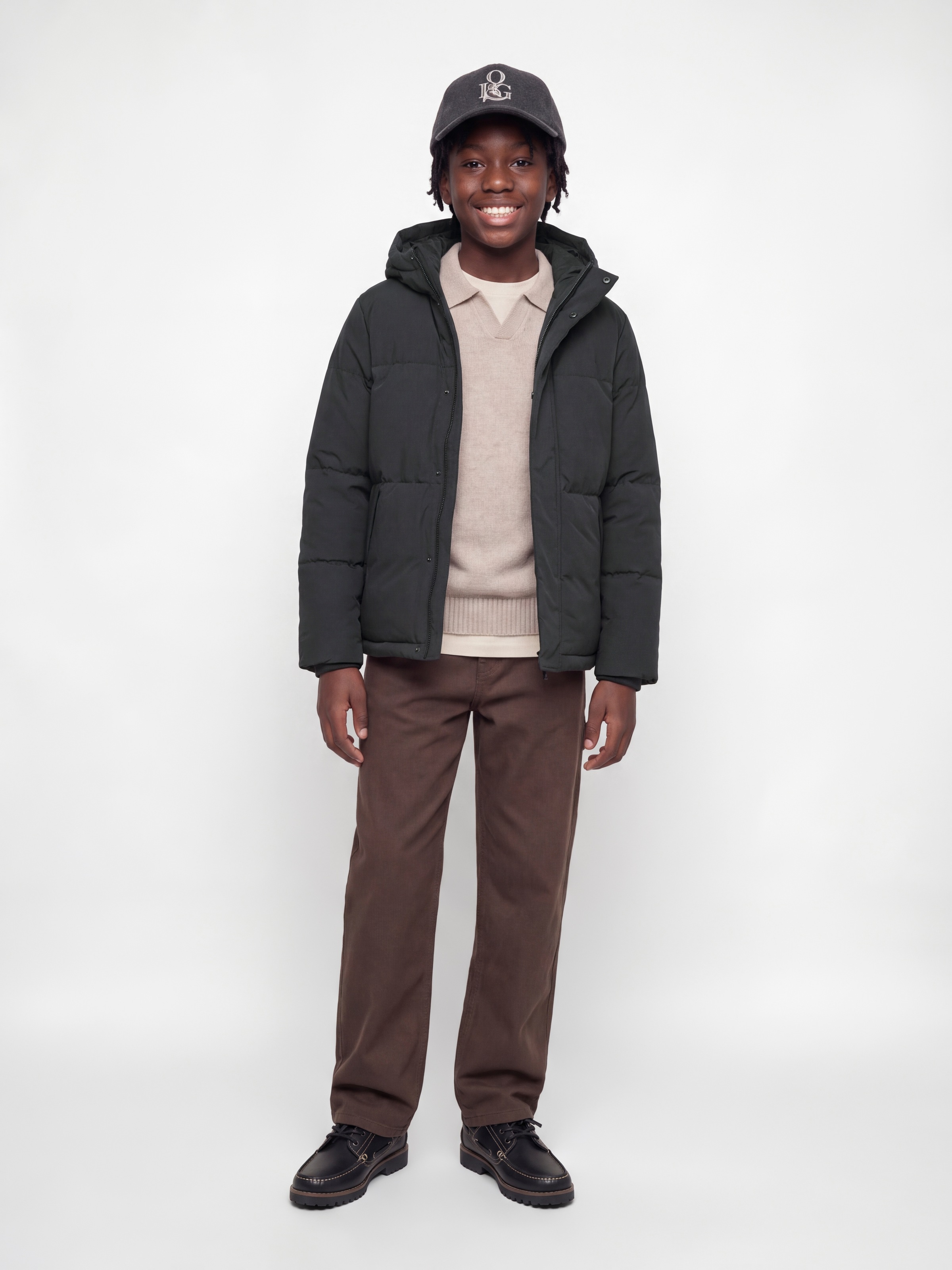Jack & Jones Junior Steppjacke »JJESOHO PUFFER HOOD AW26 SN JNR« mit Kapuze Kunstfaser, regular fit