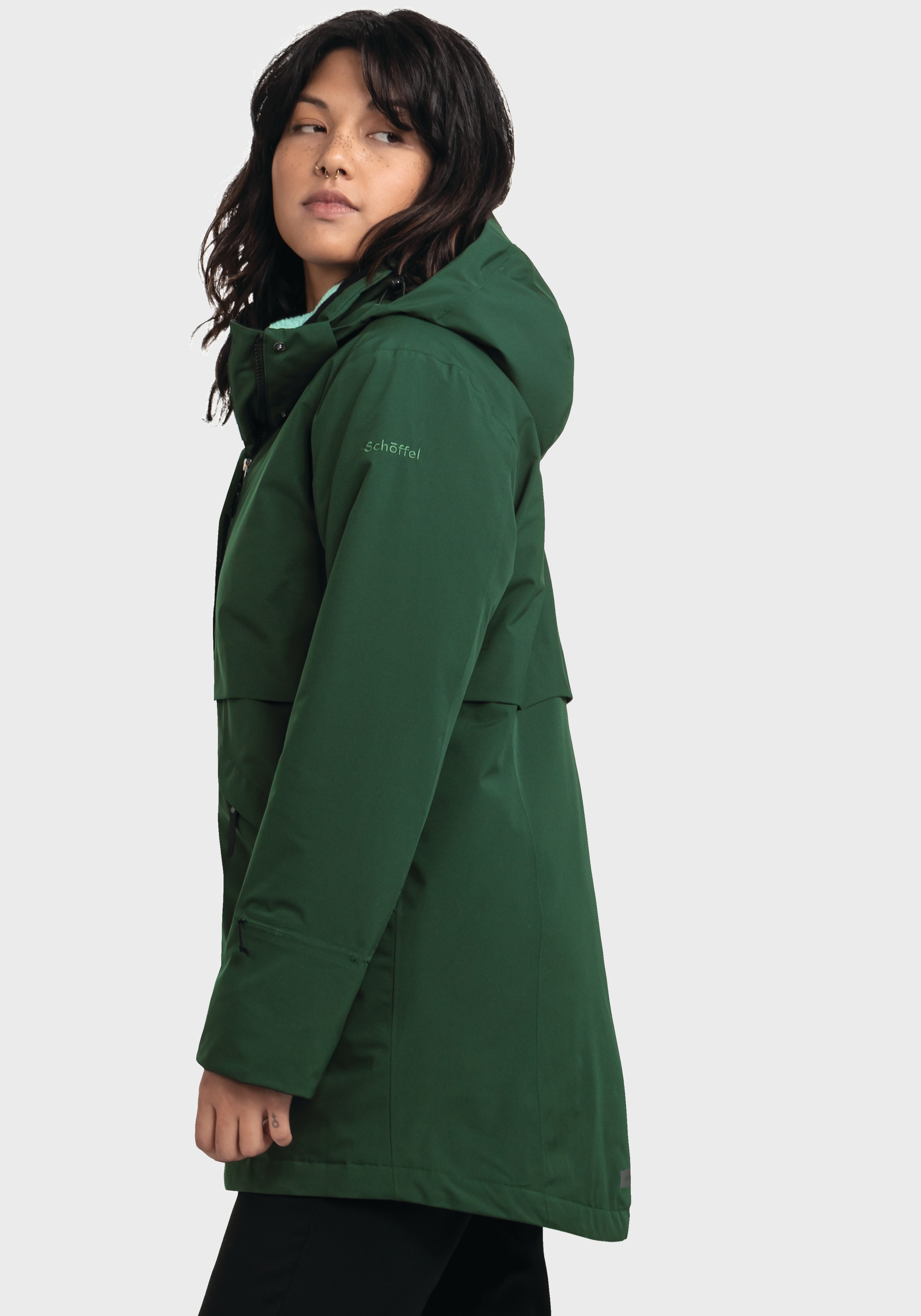 Schöffel Parka »Urban Ins Parka Style Malkay WMS«, mit Kapuze