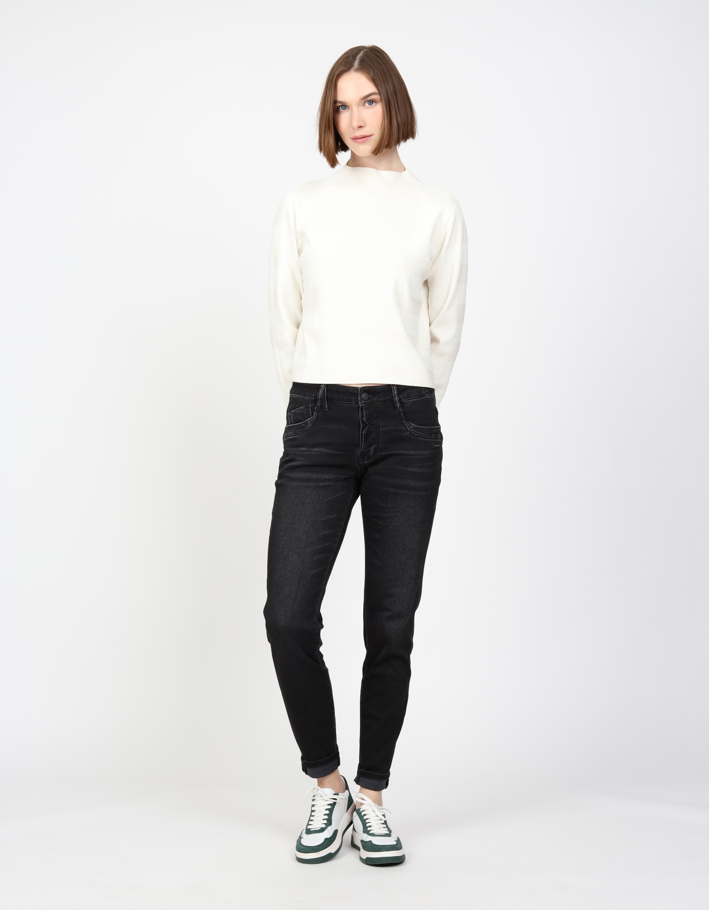 GANG Relax-fit-Jeans »94GERDA«, mit besonderer Struktur