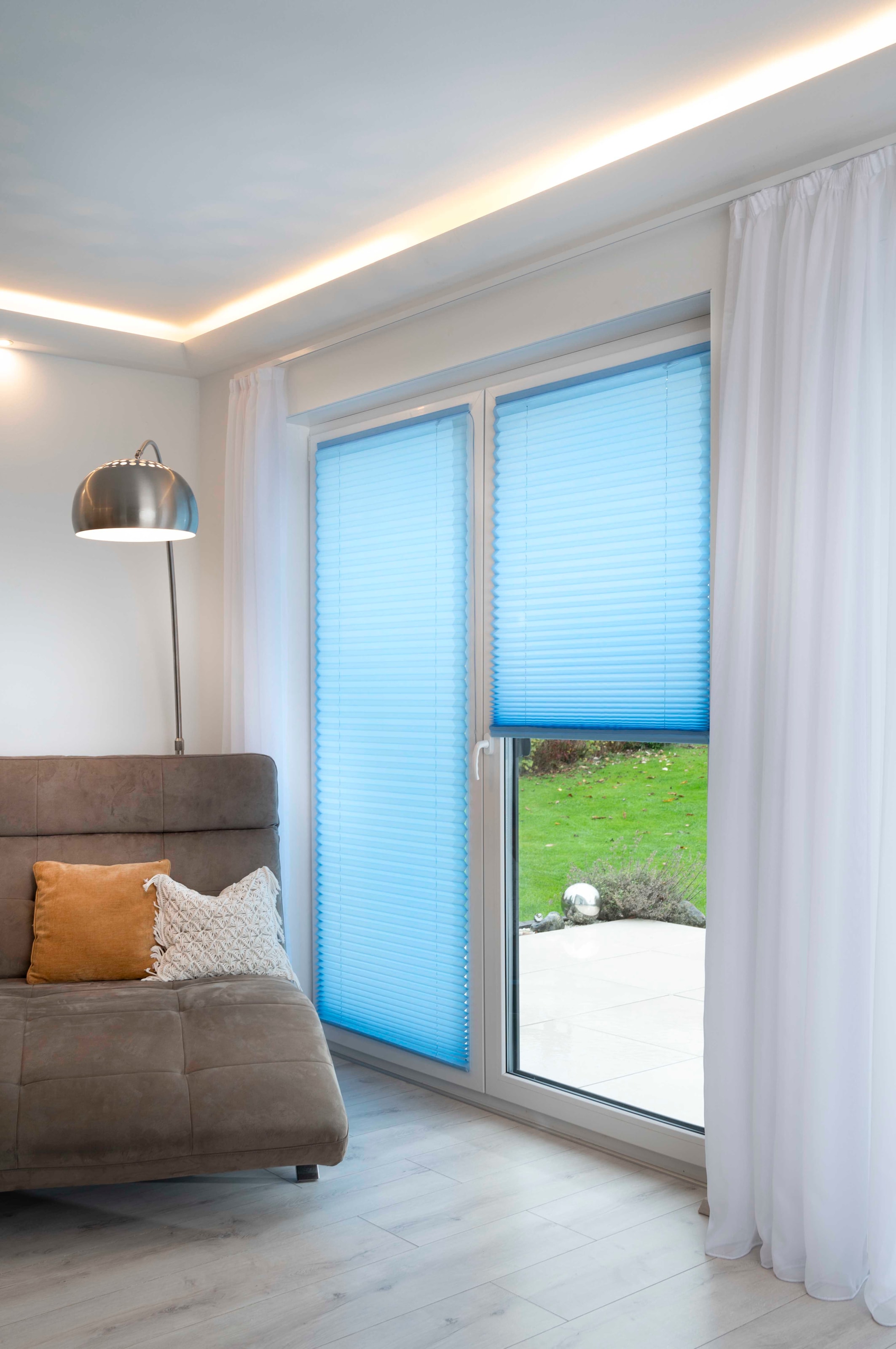 K-HOME Plissee »COMO« Lichtschutz freihängend