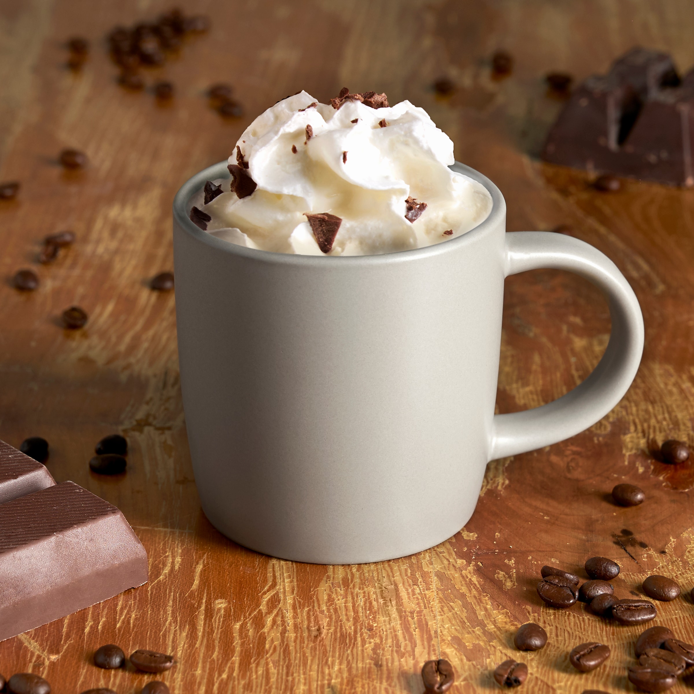van Well Becher »Kaffeebecher 380 ml Grigio, 4 Stück« spülmaschinen- und mikrowellengeeignet