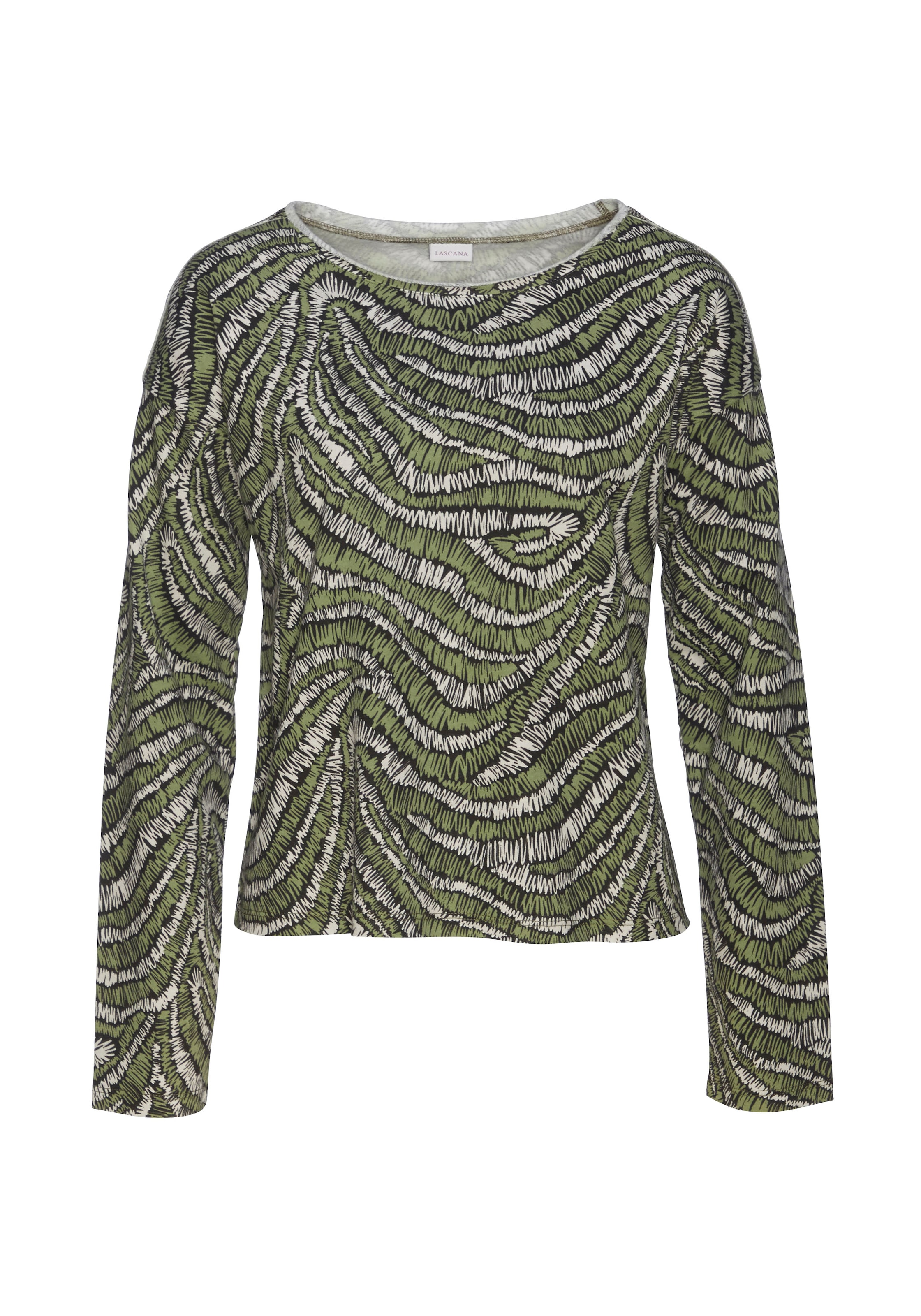 LASCANA Sweatshirt, mit Statement Druck, Loungewear