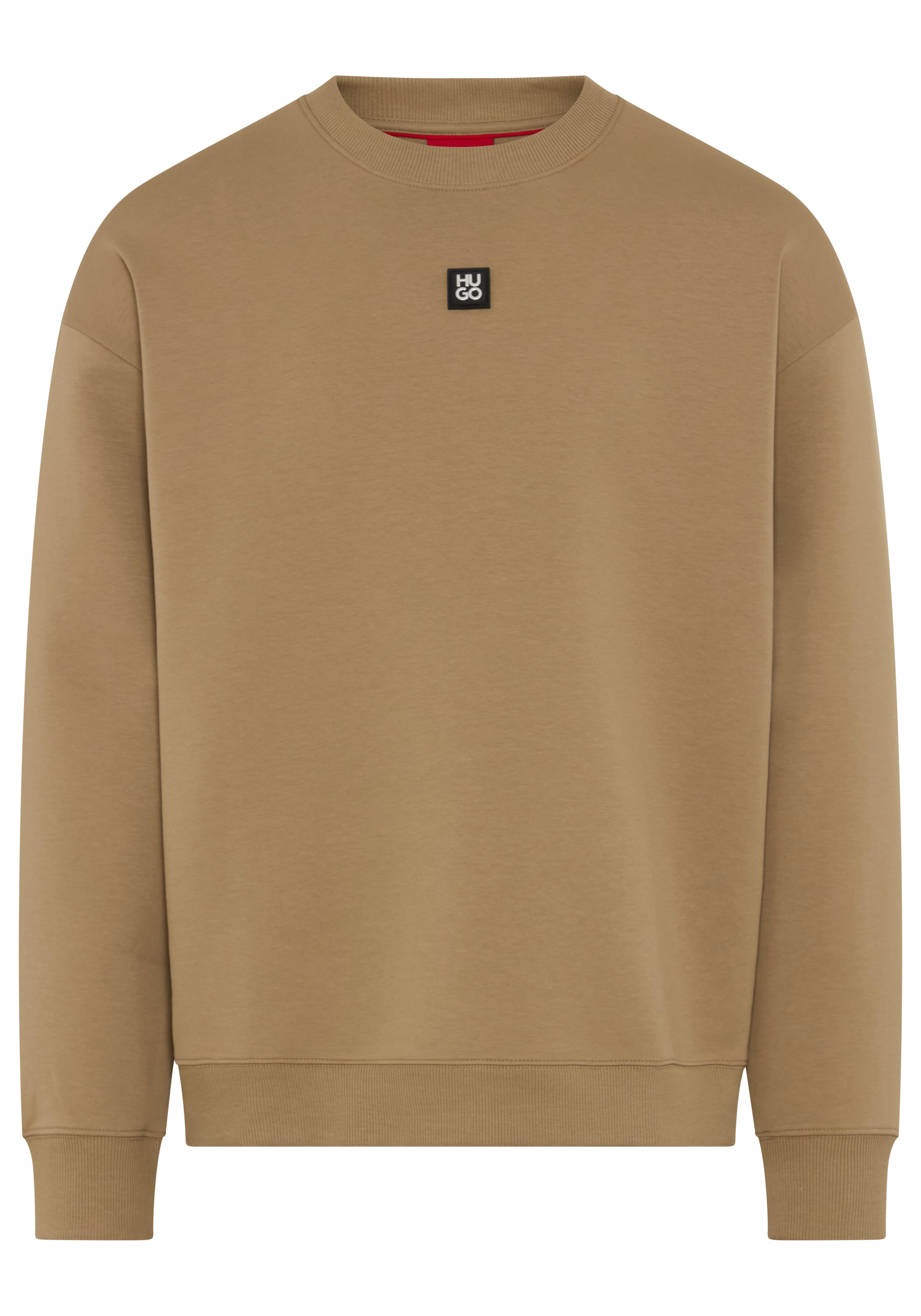 HUGO Sweatshirt »Dettil Metal Logo«, Relaxed Fit, Premium Serie, Soft Finish Innen
