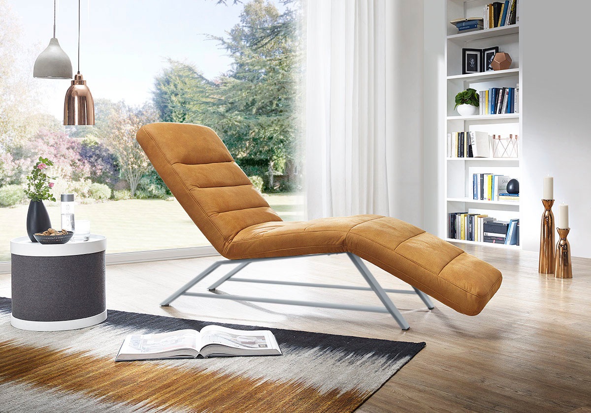 W.SCHILLIG Relaxliege »daily dreams«, Funktionsliege wahlweise mit Motor, Gestell matt, Breite 65 cm
