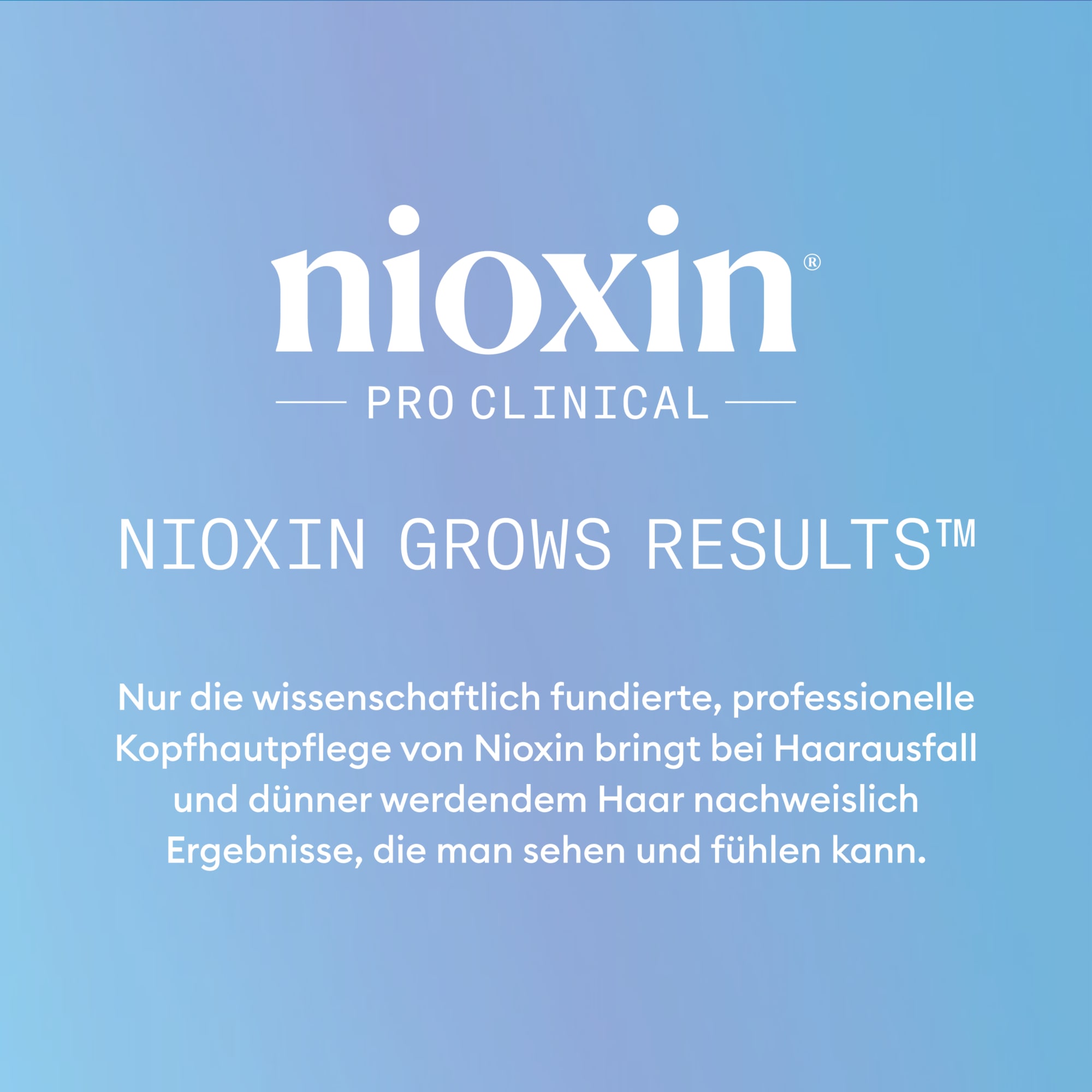 Nioxin Kopfhaut-Pflegeshampoo »Anti-Hairloss Shampoo« nährend, pflegend, gegen Haarverlust