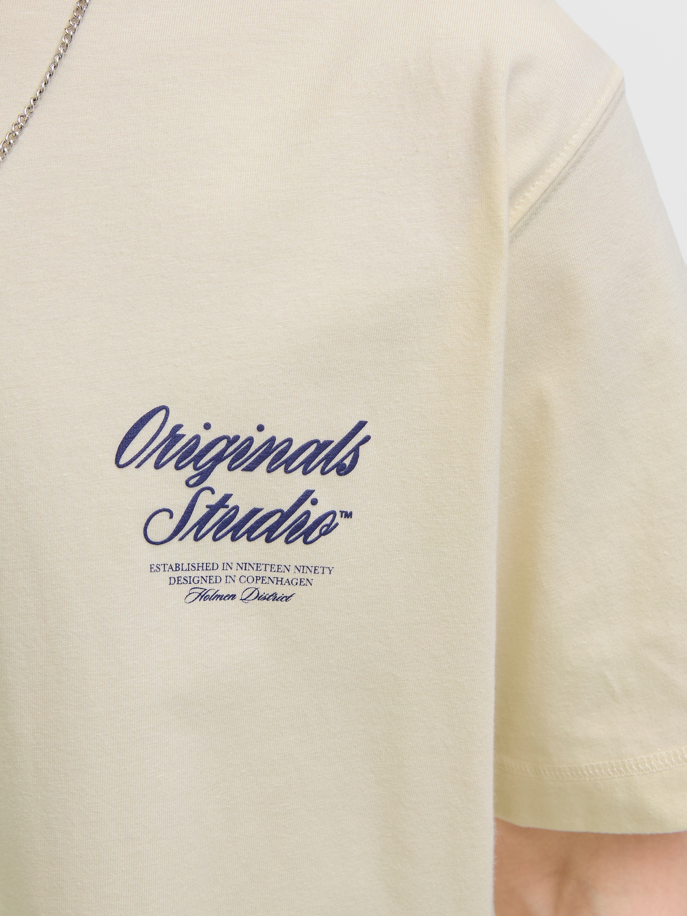 Jack & Jones Kurzarmshirt »JORNORREBRO TYPO TEE SS CREW NECK NOOS«, mit Print
