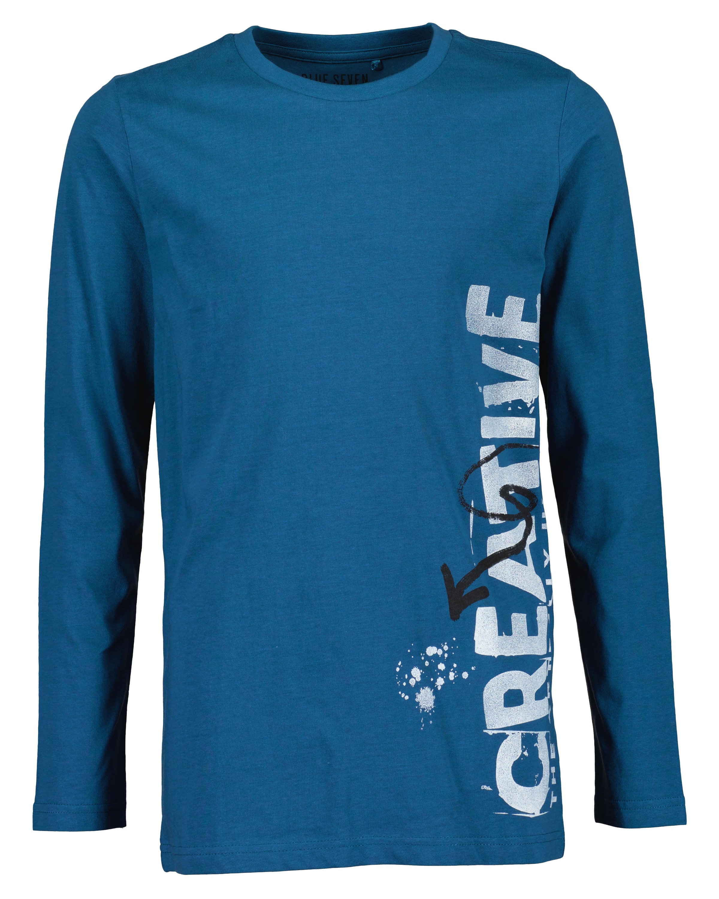 Blue Seven Langarmshirt Packung, 2 Stk. tlg. mit coolen Frontmotiven